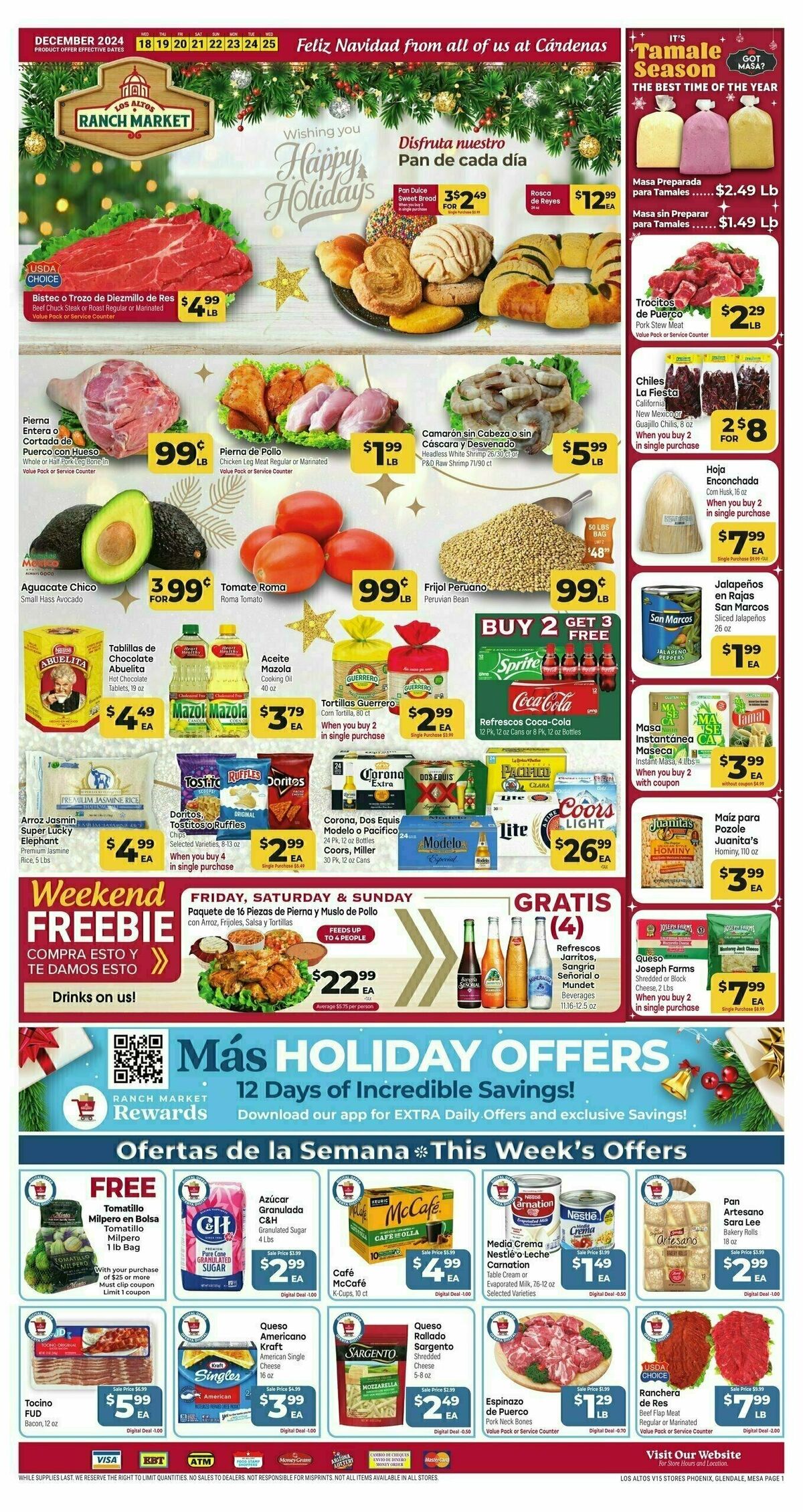 Cardenas Market Weekly Ad from December 18