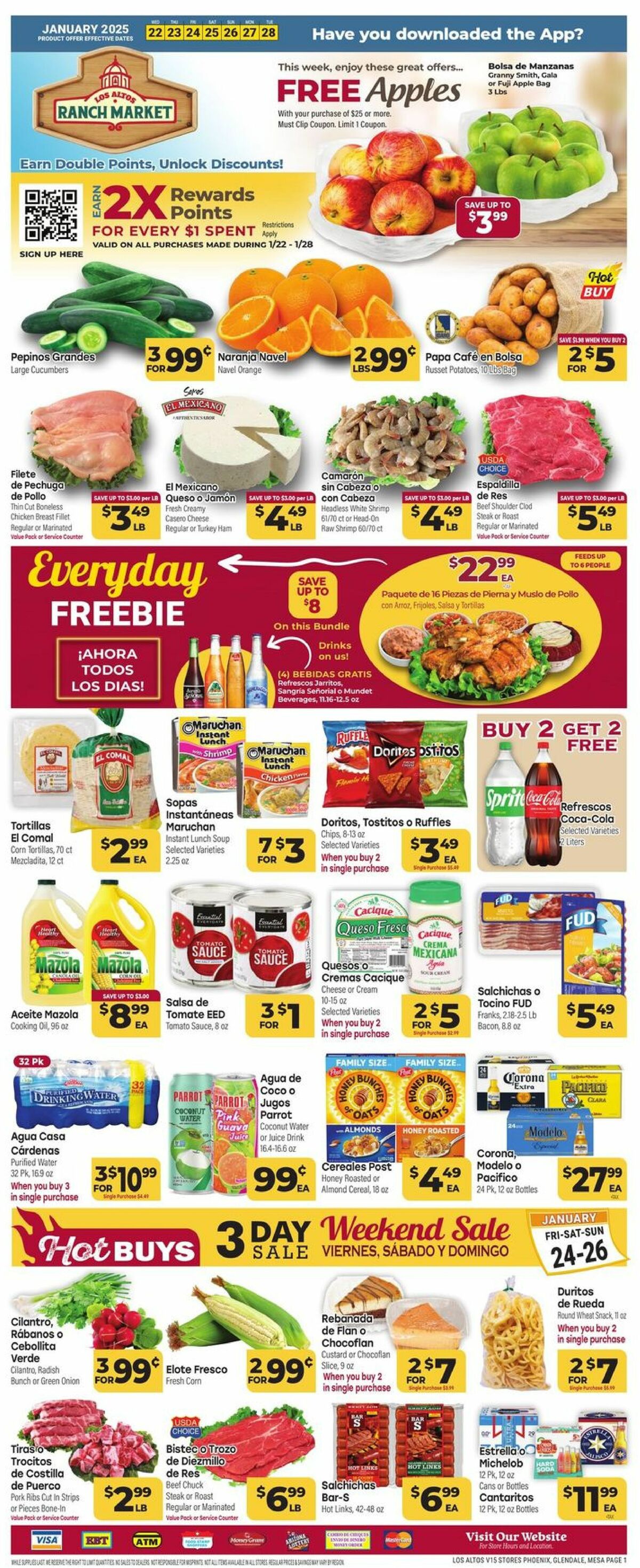 Cardenas Market Weekly Ad from January 22