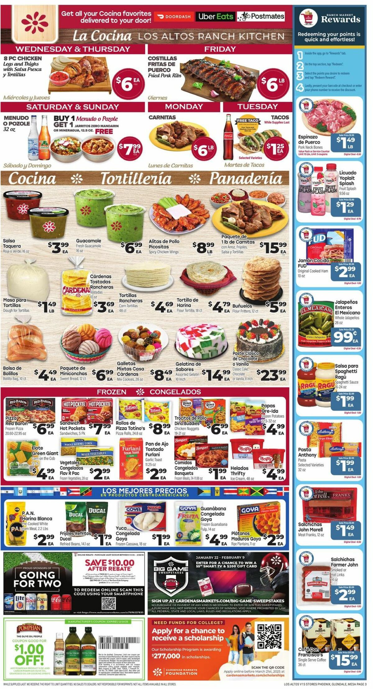 Cardenas Market Weekly Ad from January 22