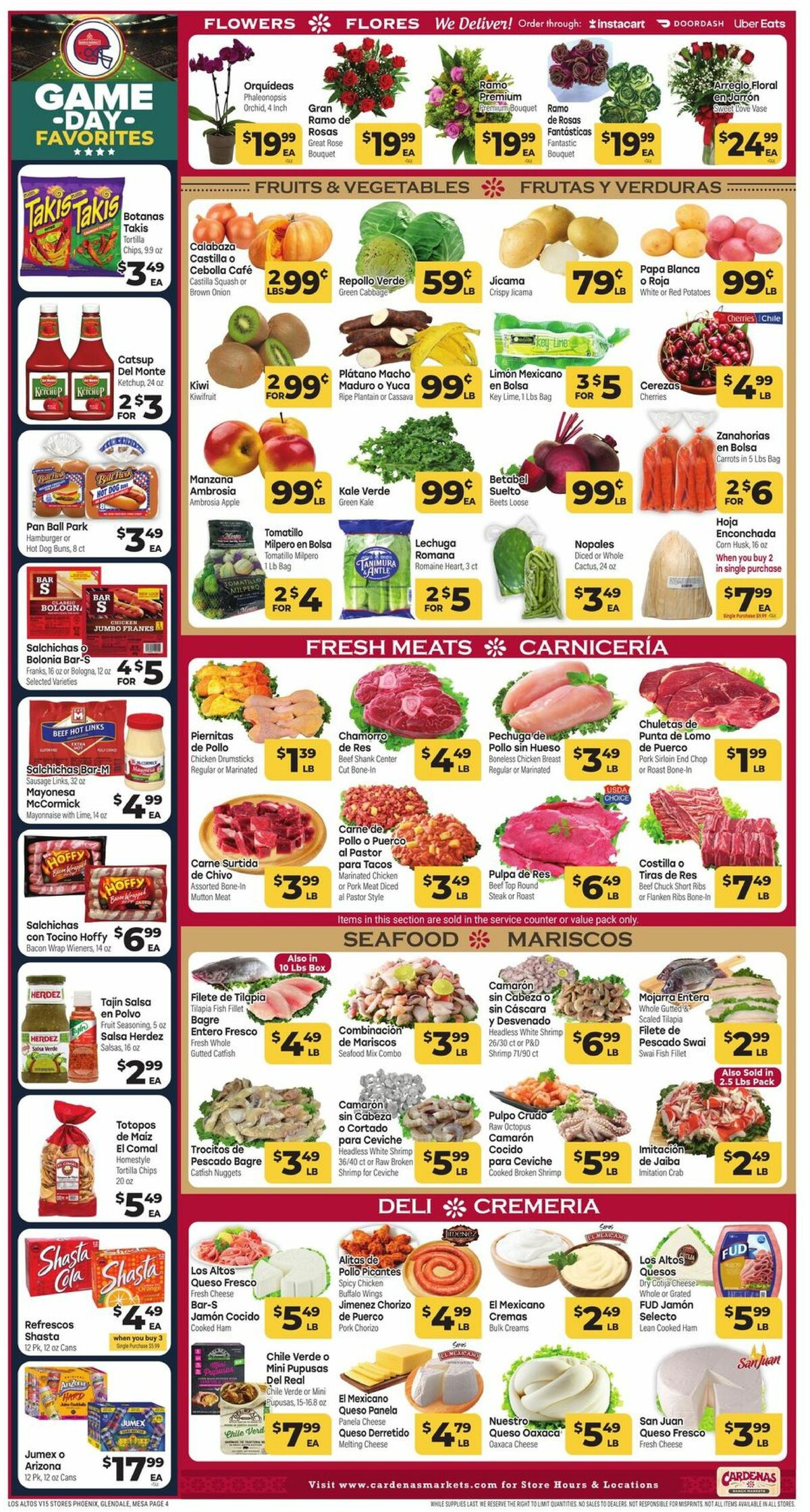 Cardenas Market Weekly Ad from January 22