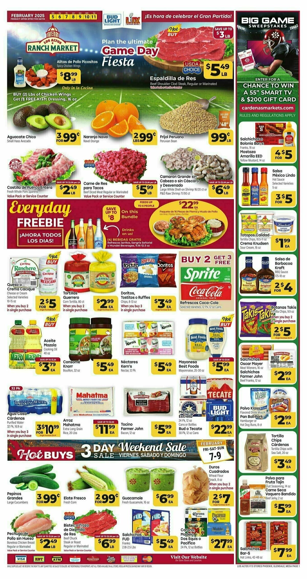 Cardenas Market Weekly Ad from February 5