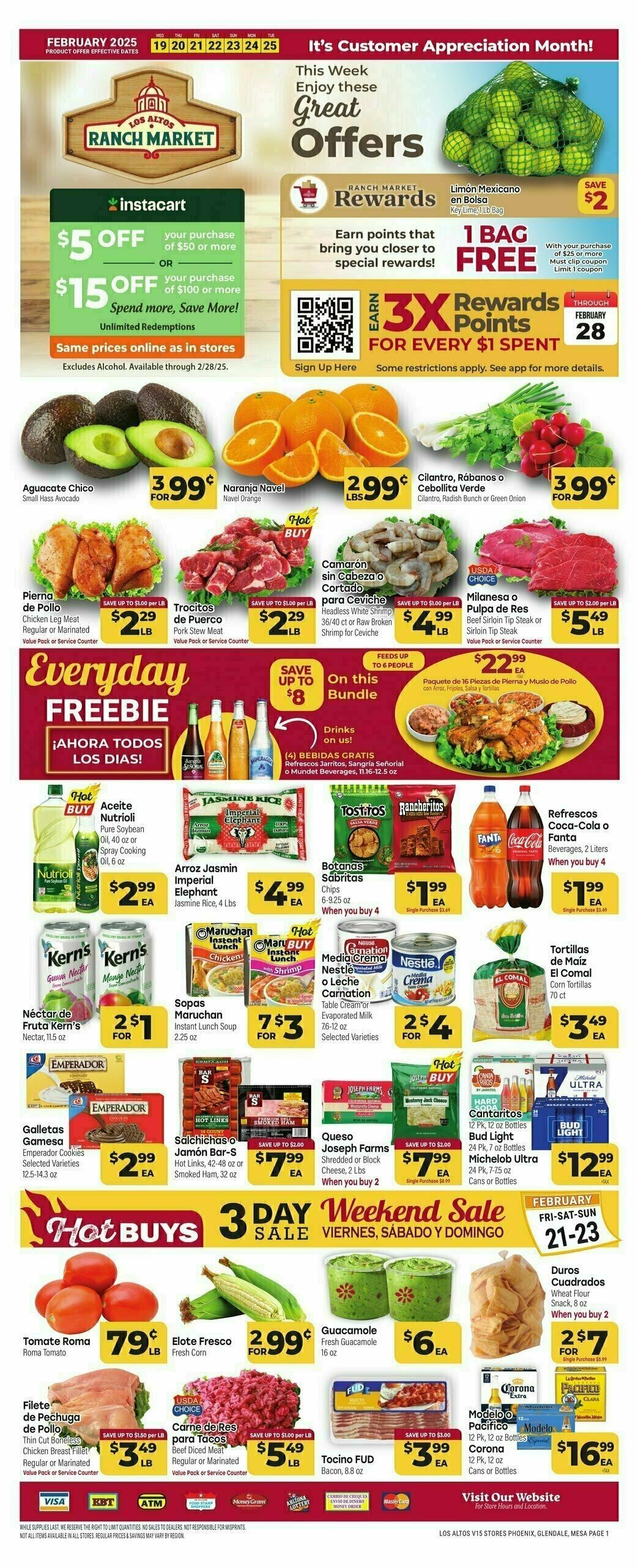 Cardenas Market Weekly Ad from February 19