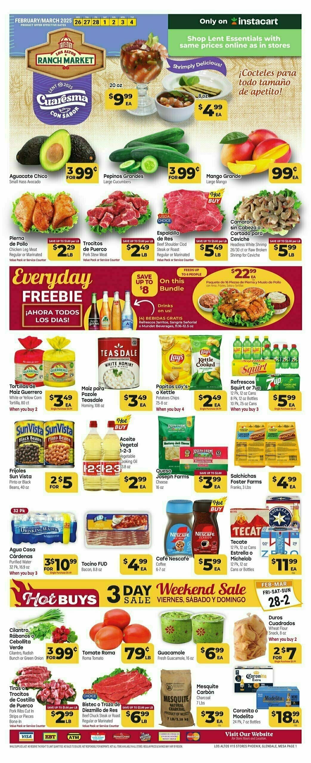 Cardenas Market Weekly Ad from February 26