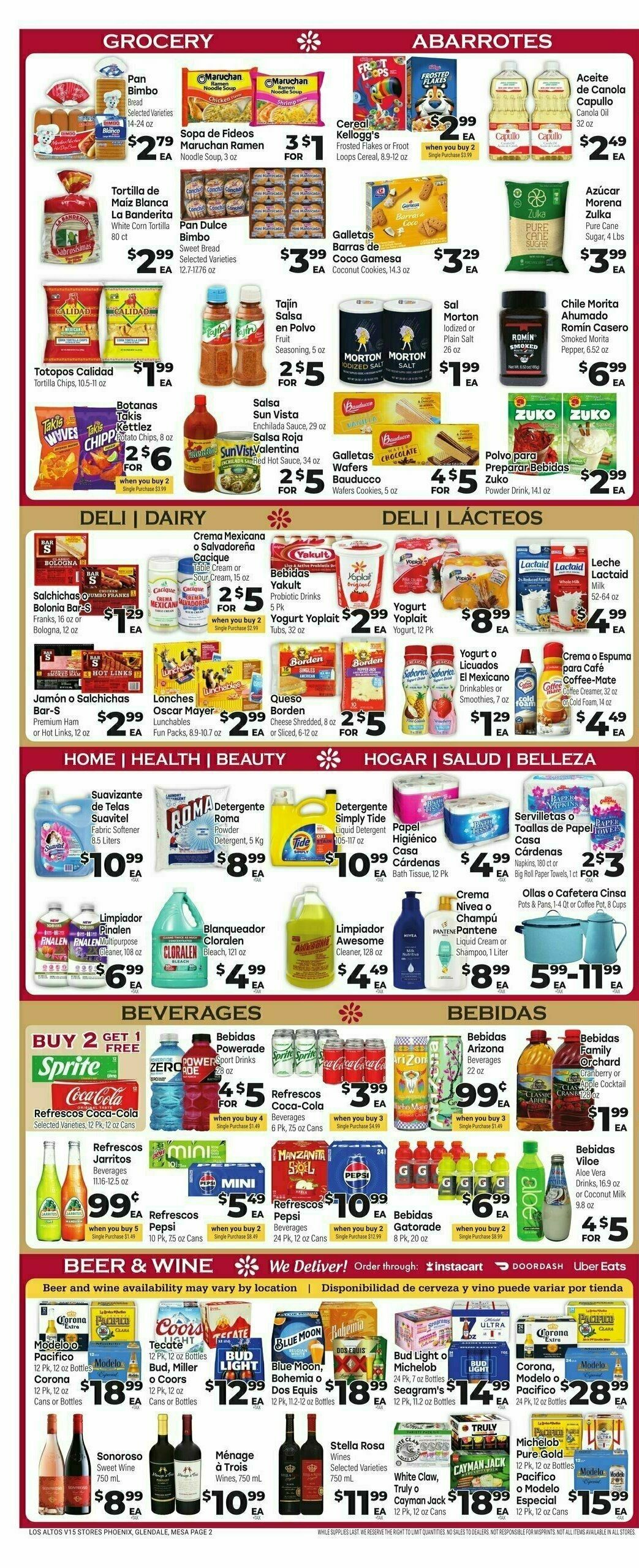 Cardenas Market Weekly Ad from February 26