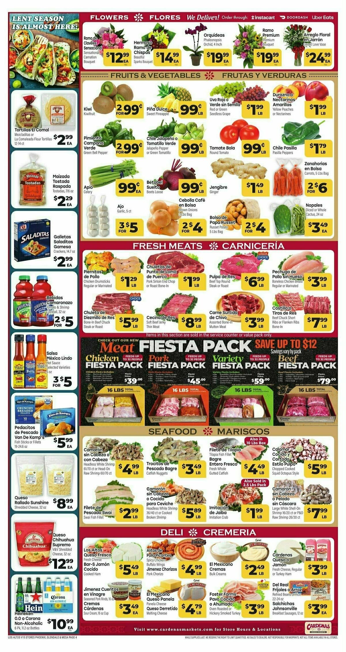 Cardenas Market Weekly Ad from February 26