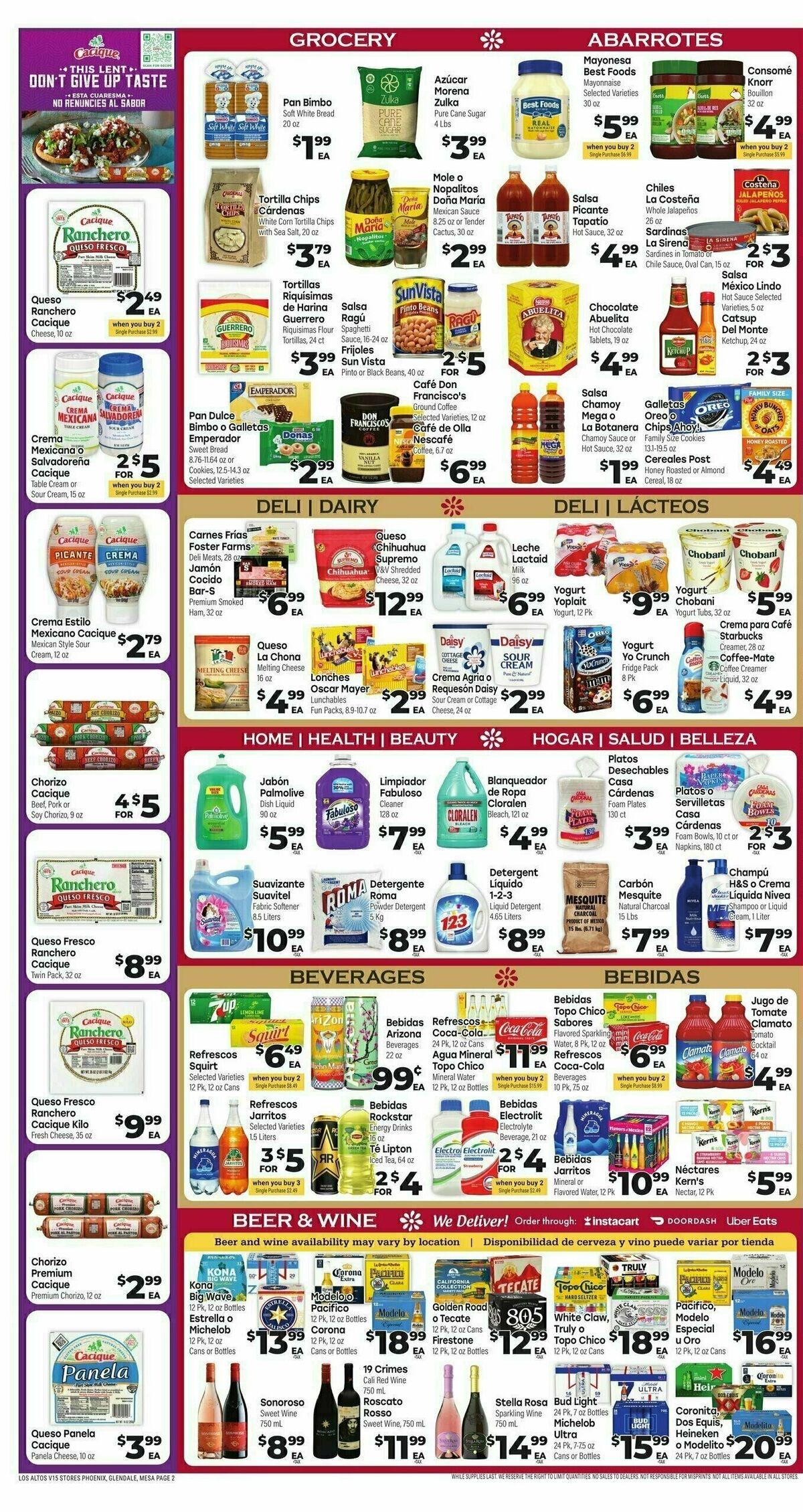 Cardenas Market Weekly Ad from March 5
