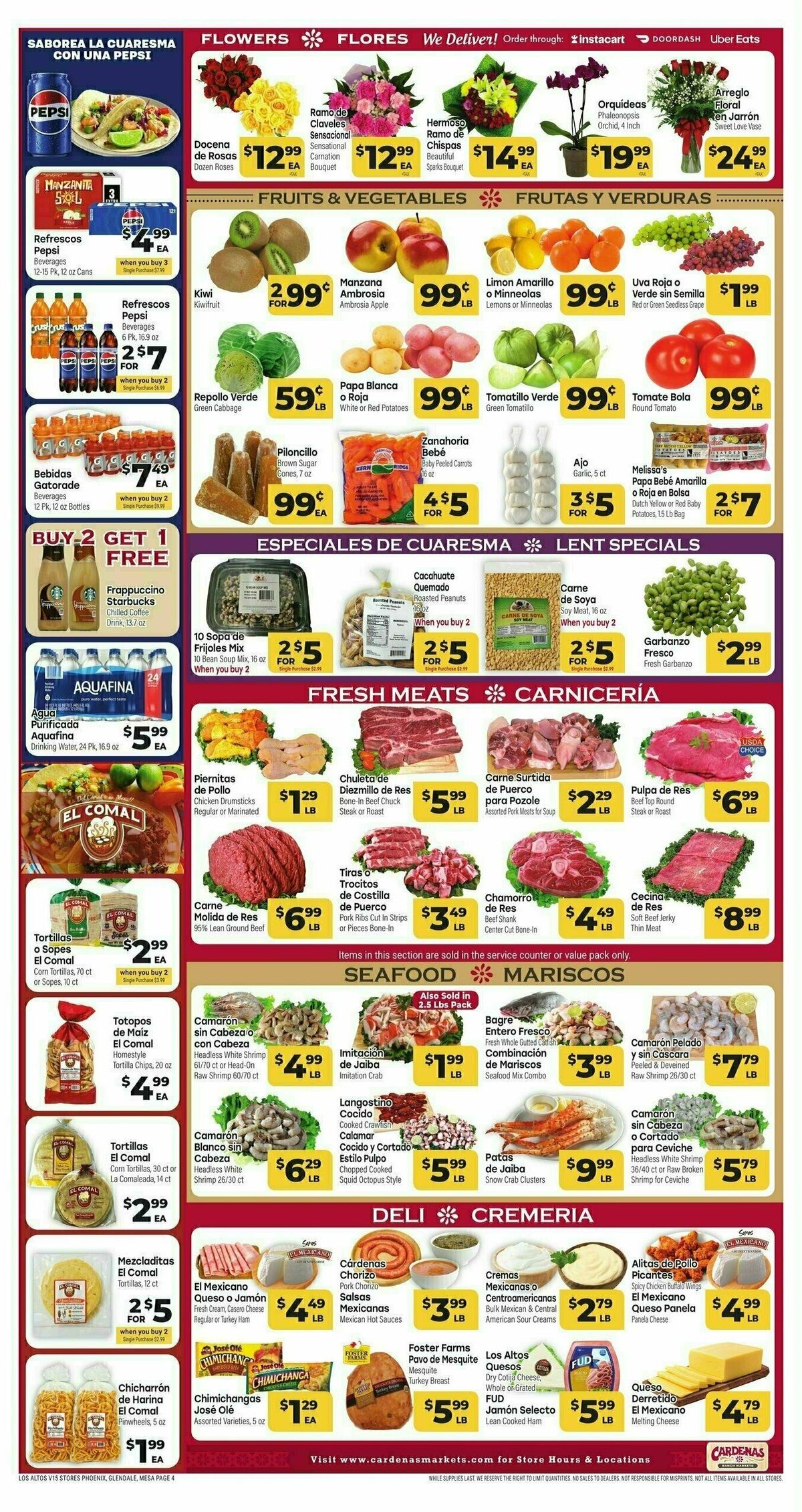 Cardenas Market Weekly Ad from March 5