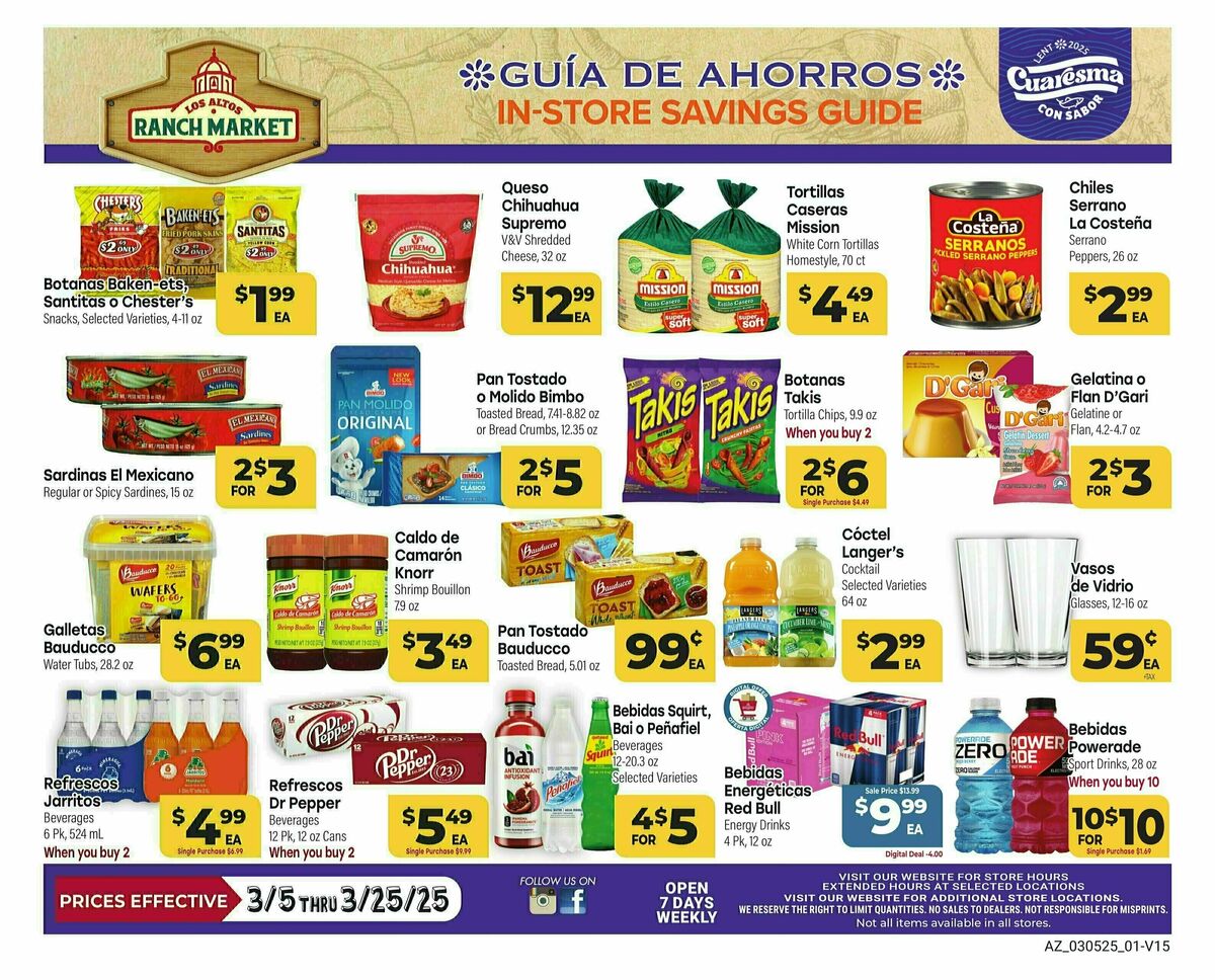 Cardenas Market Monthly Savings Guide Weekly Ad from March 5