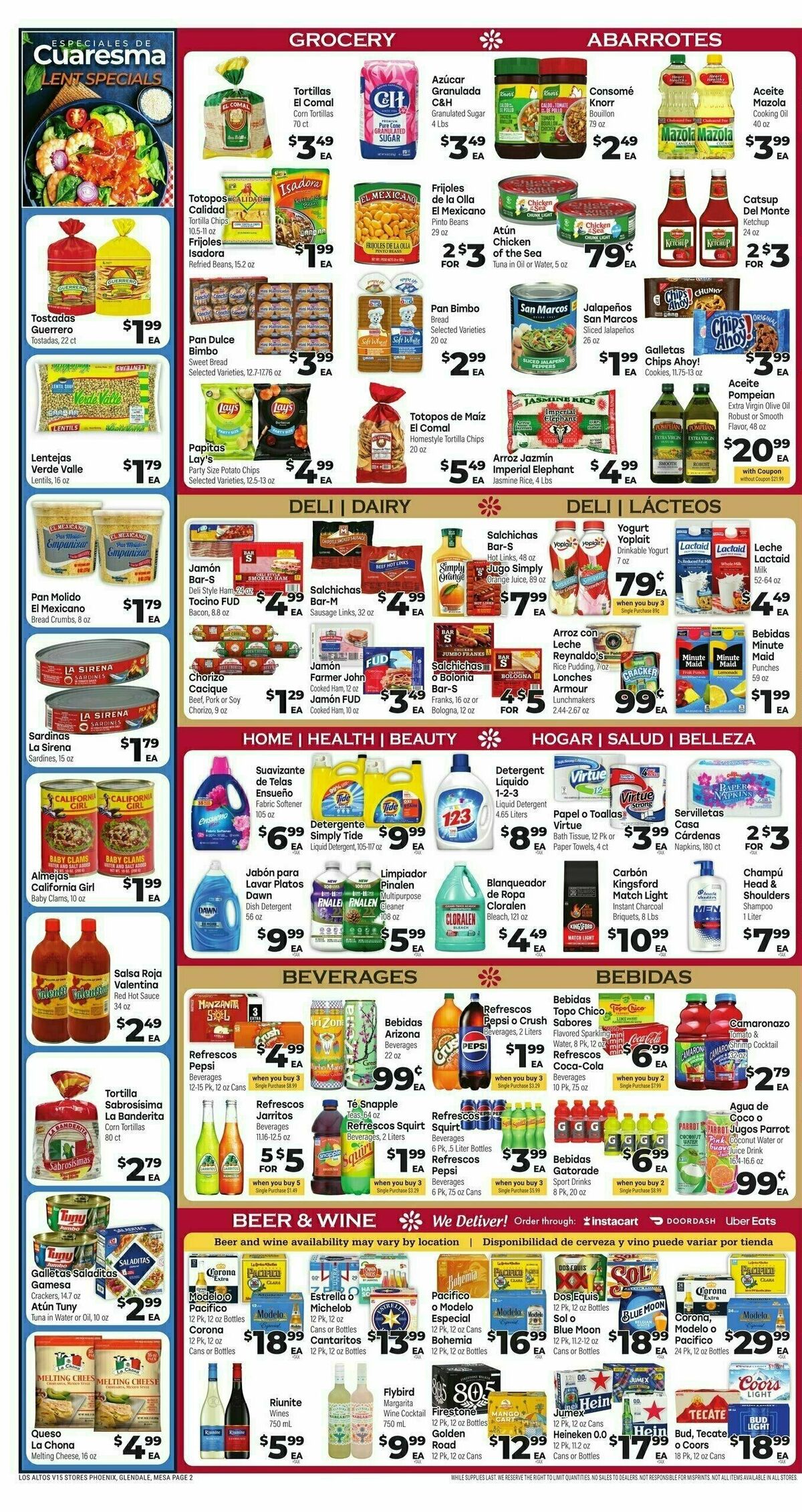 Cardenas Market Weekly Ad from March 19