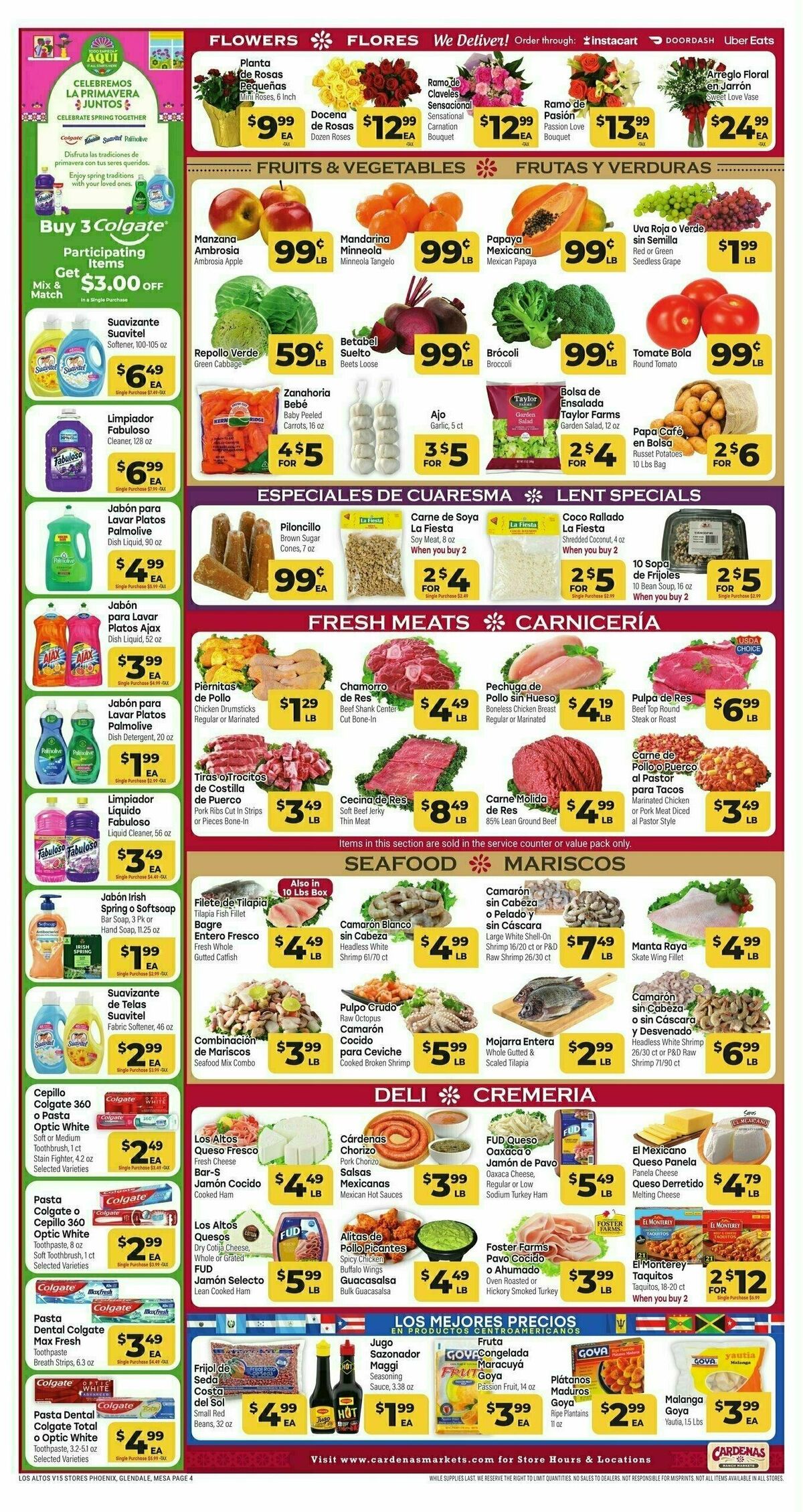 Cardenas Market Weekly Ad from March 19