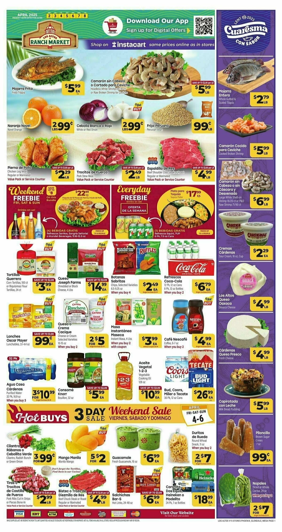 Cardenas Market Weekly Ad from April 2