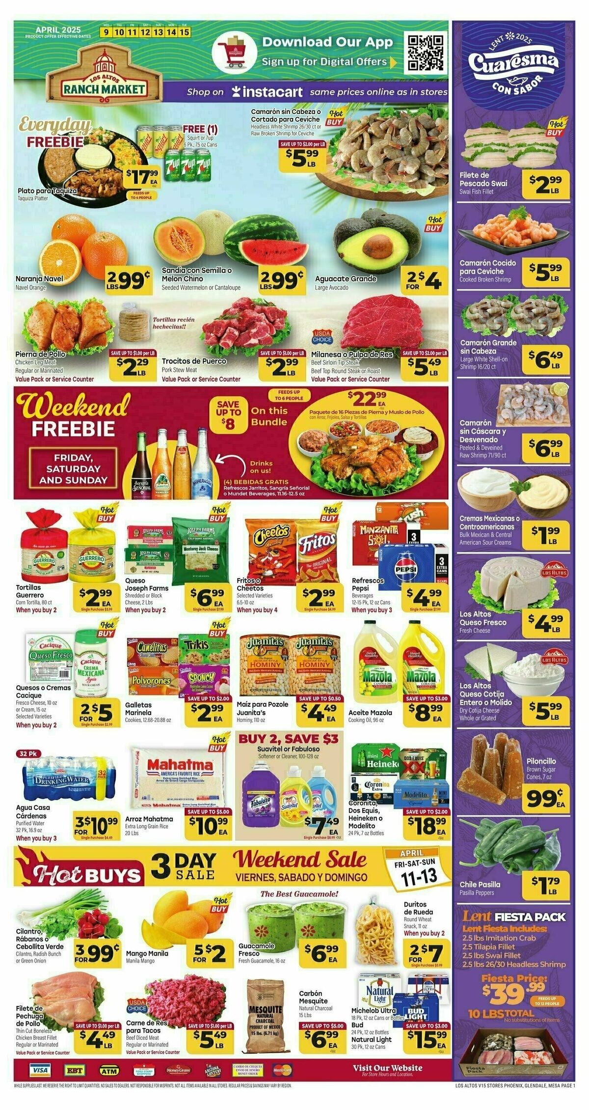 Cardenas Market Weekly Ad from April 9