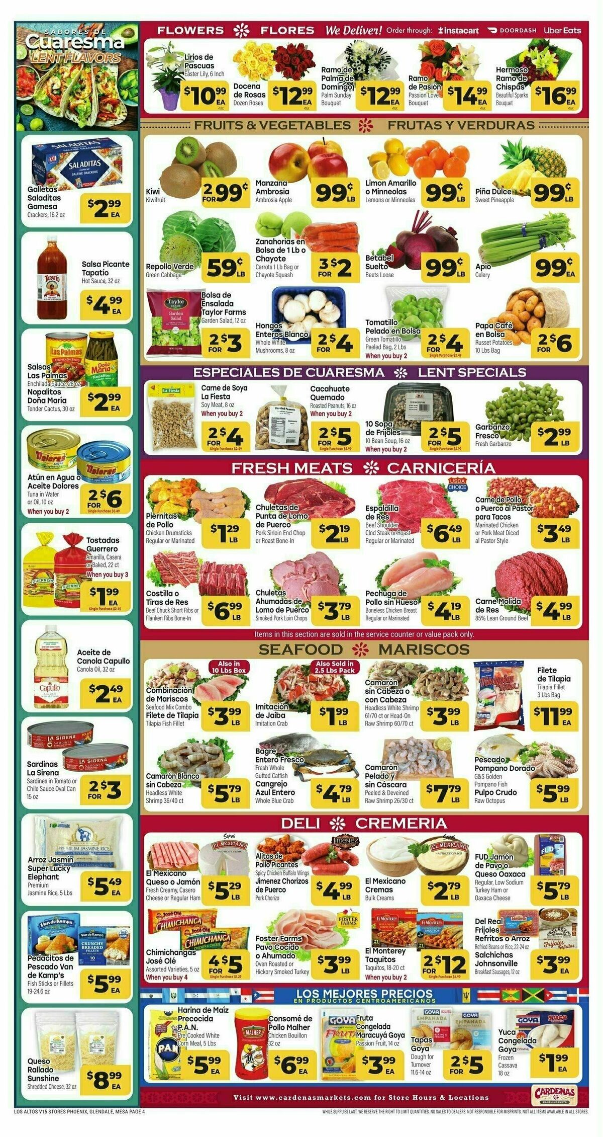 Cardenas Market Weekly Ad from April 9