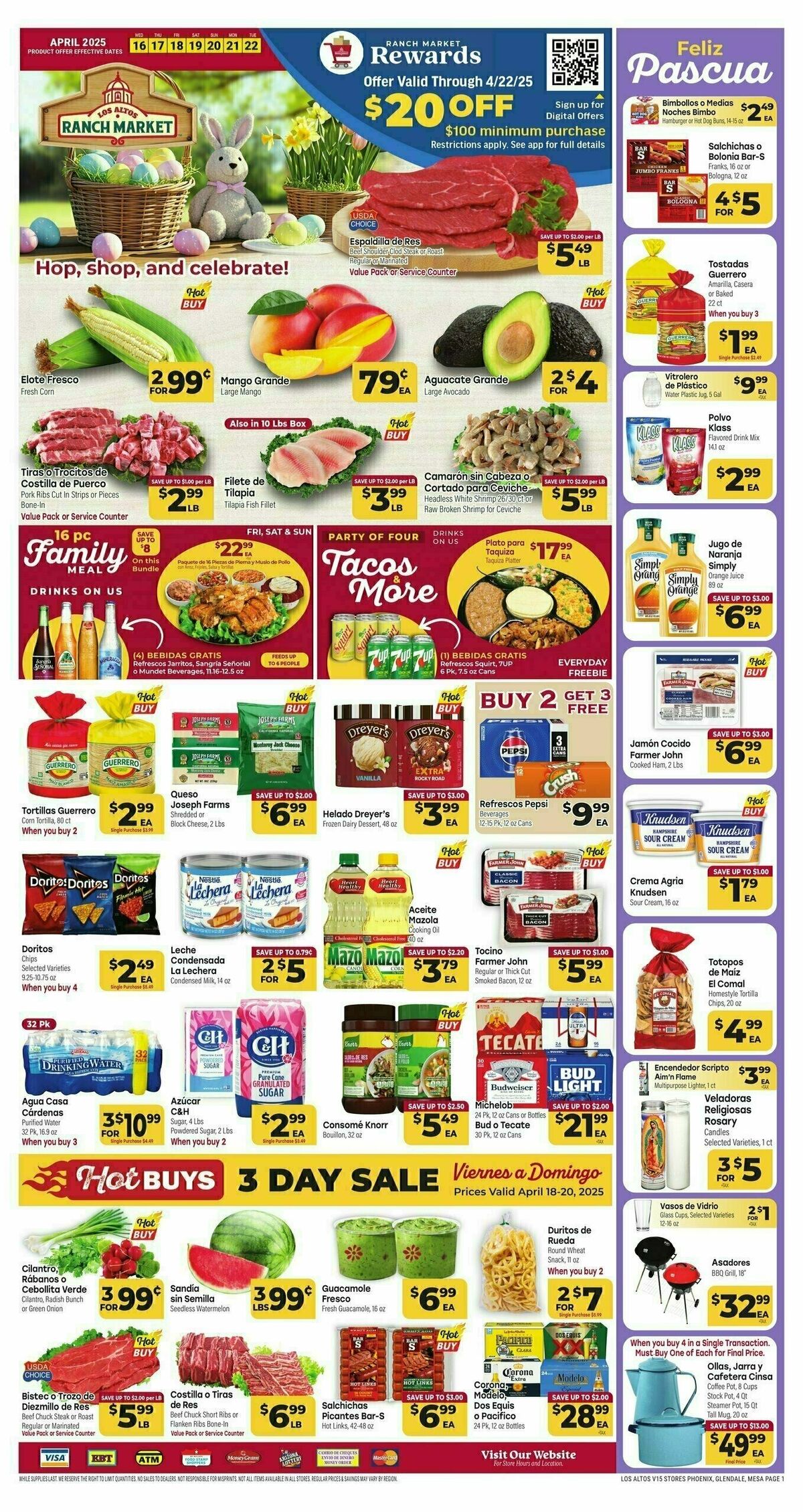 Cardenas Market Weekly Ad from April 16