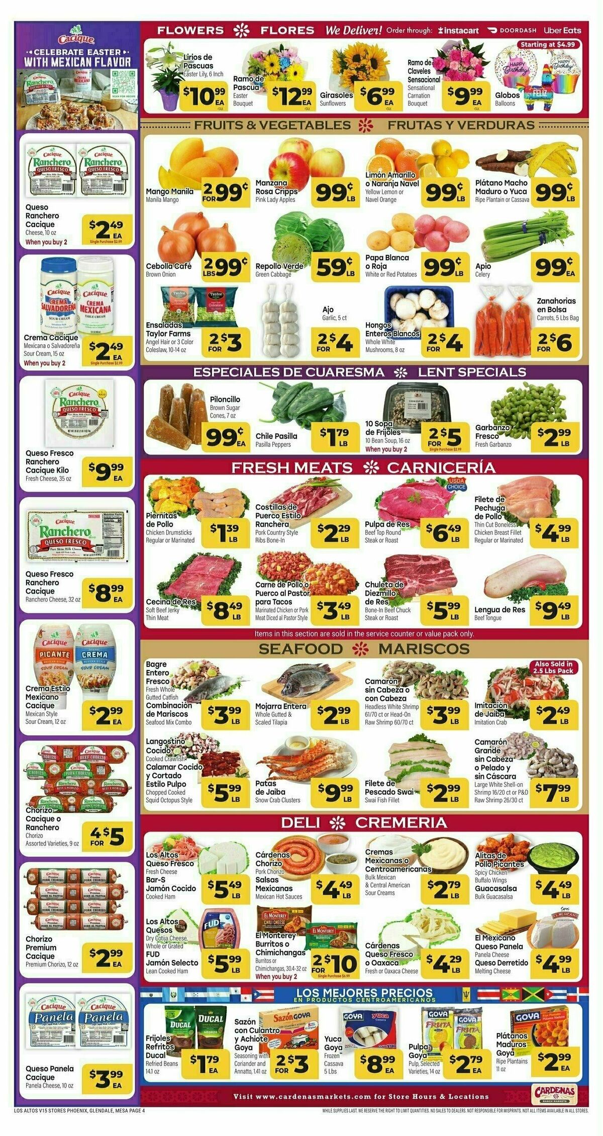 Cardenas Market Weekly Ad from April 16