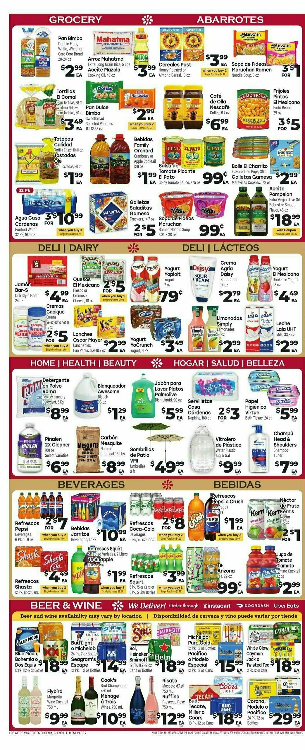 Cardenas Market Weekly Ad from April 23