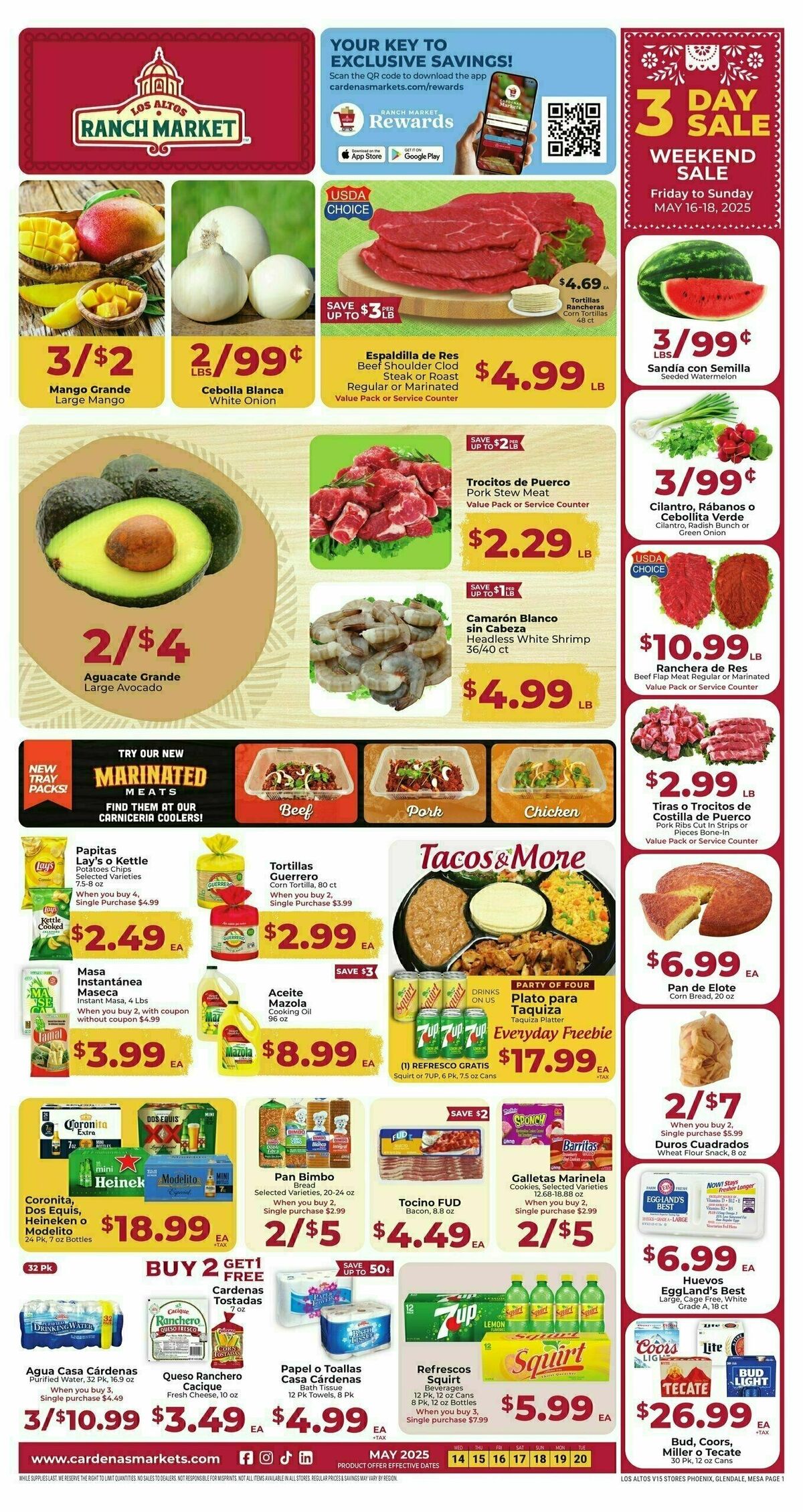 Cardenas Market Weekly Ad from May 14