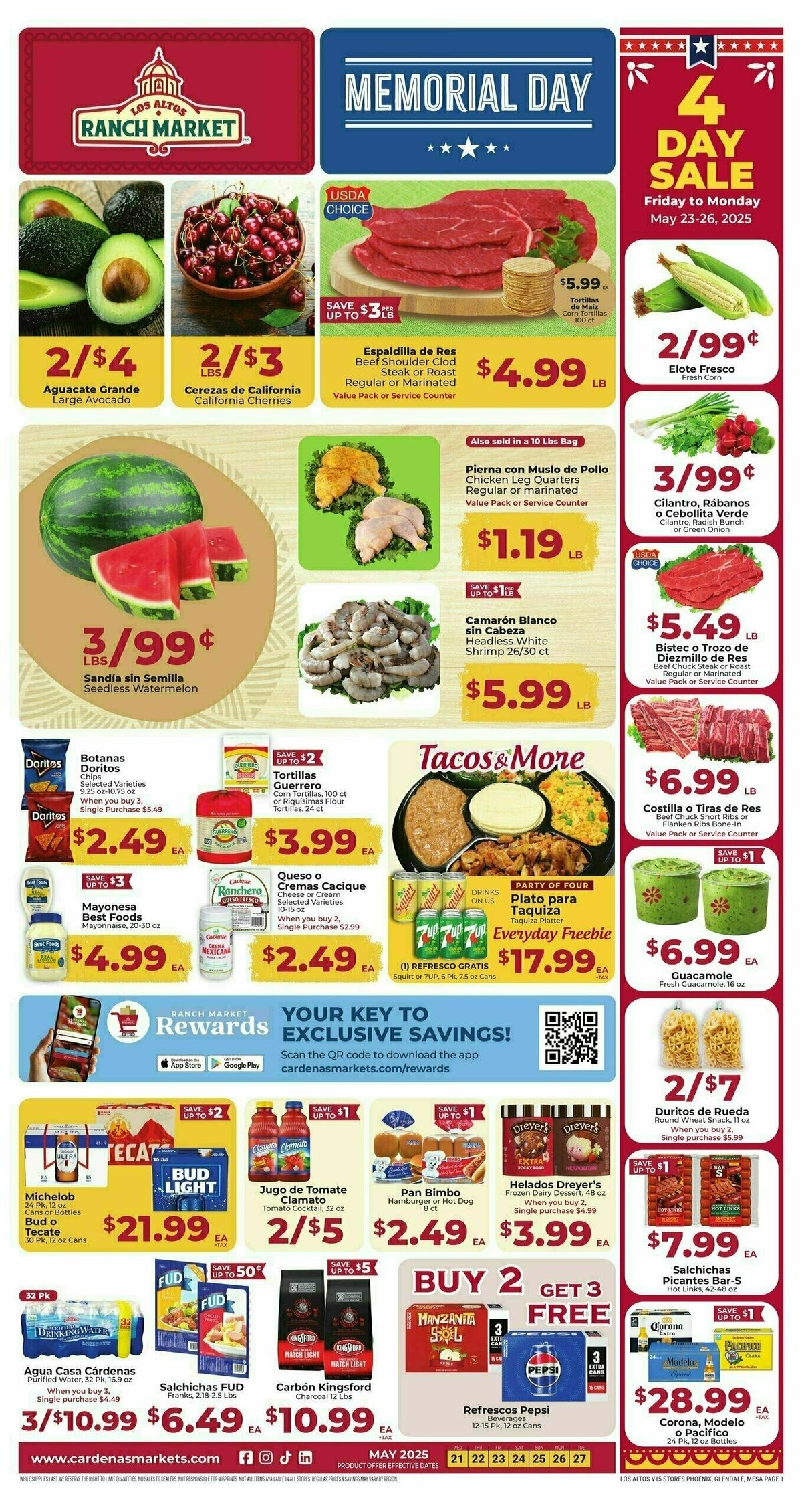 Cardenas Market Weekly Ad from May 21