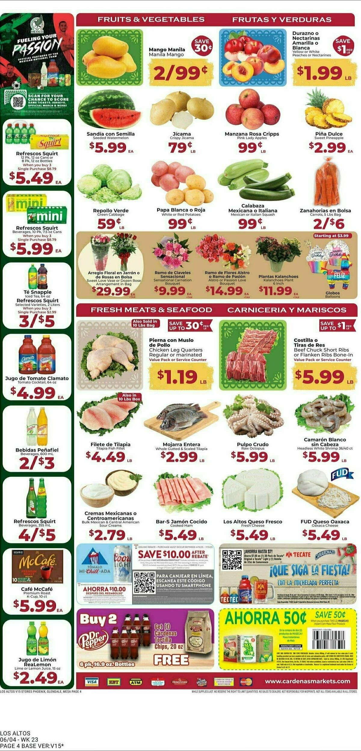 Cardenas Market Weekly Ad from June 4