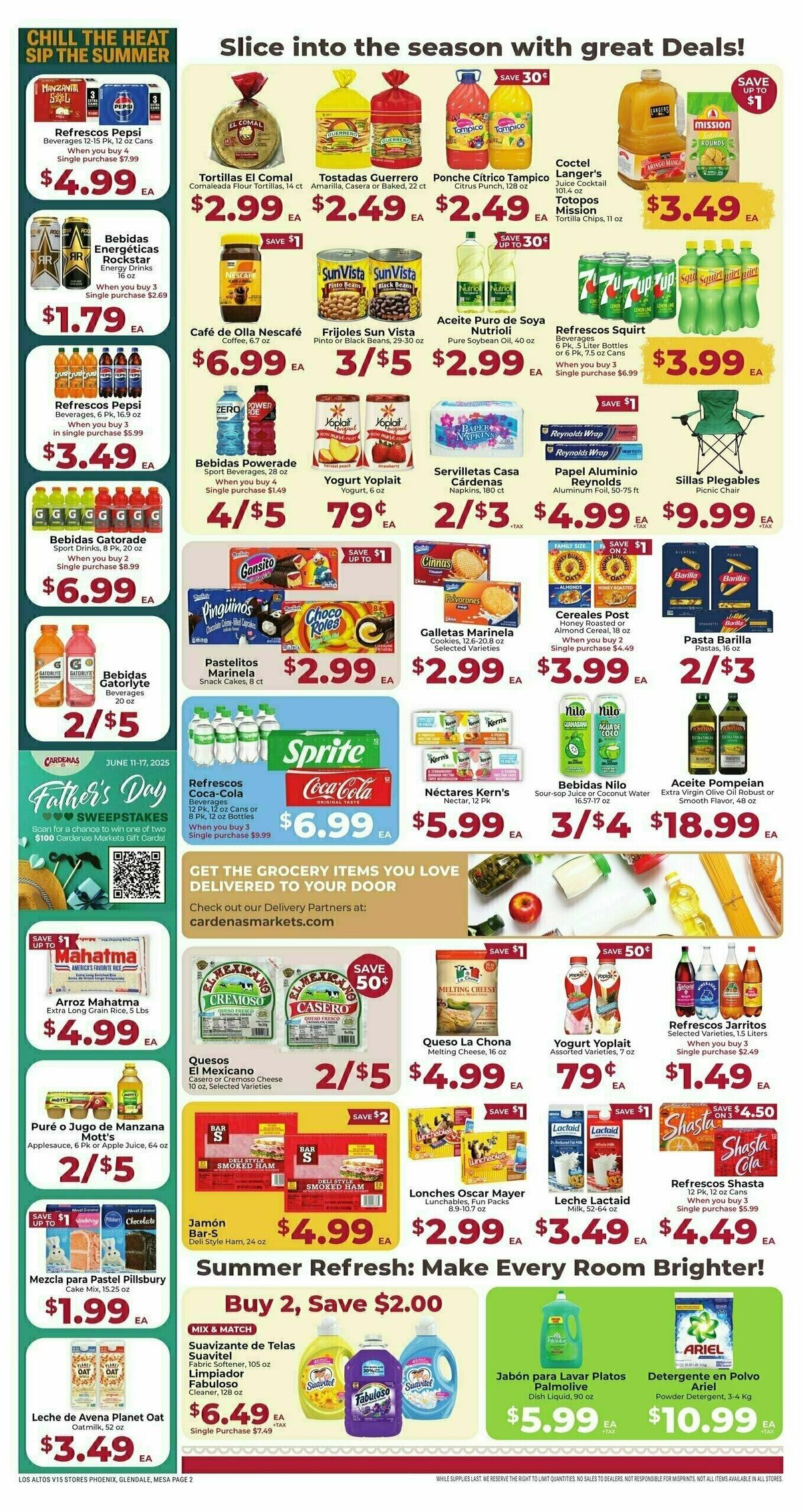 Cardenas Market Weekly Ad from June 11