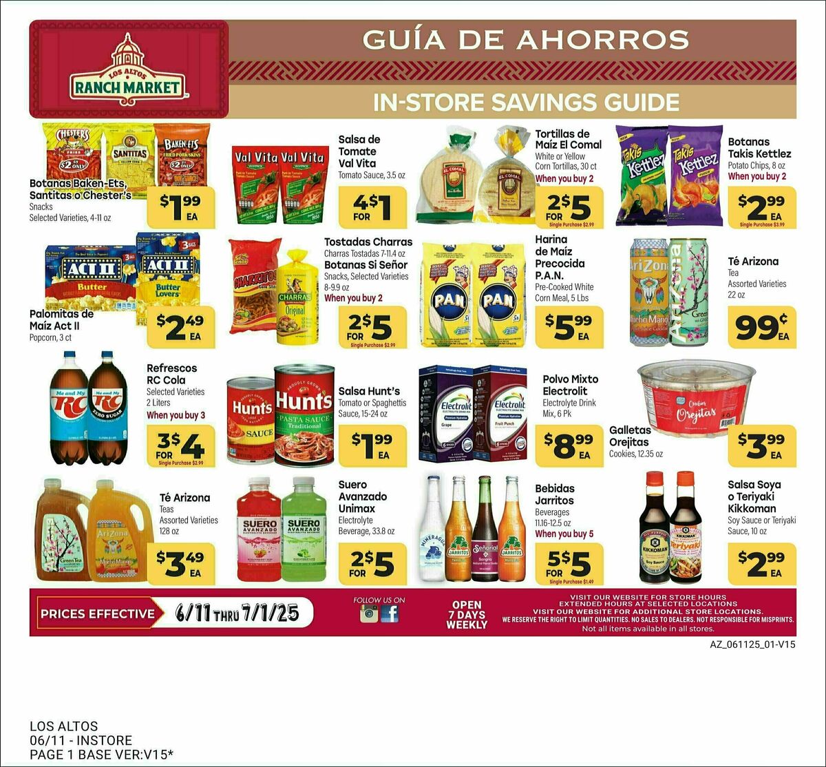 Cardenas Market Monthly Savings Guide Weekly Ad from June 11