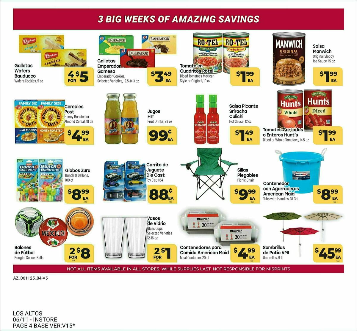 Cardenas Market Monthly Savings Guide Weekly Ad from June 11