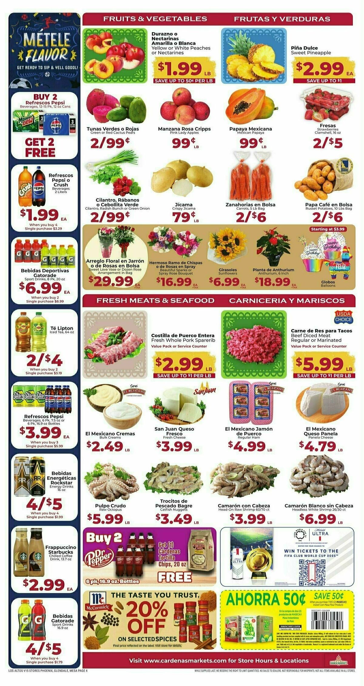 Cardenas Market Weekly Ad from June 25