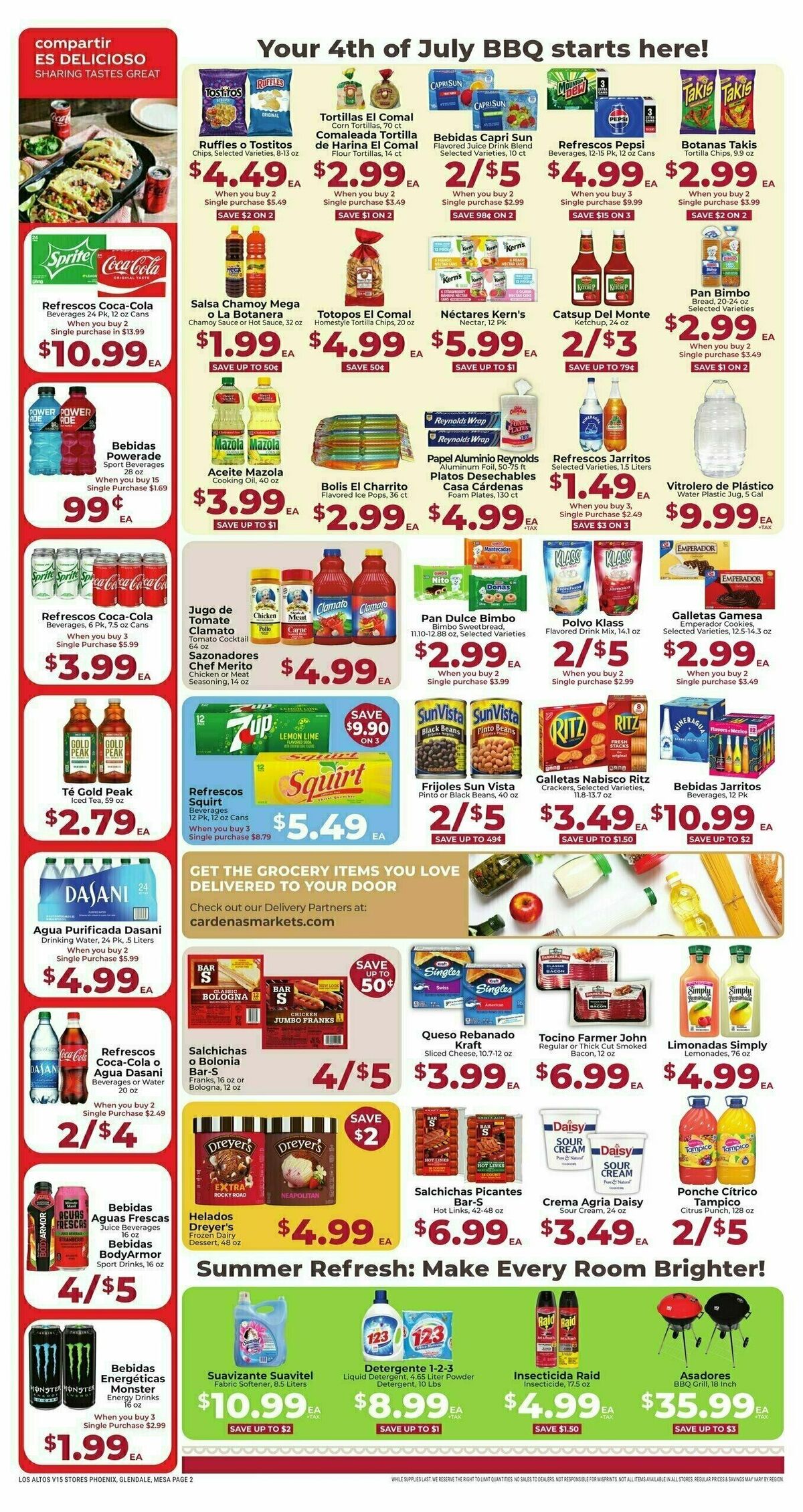 Cardenas Market Weekly Ad from July 2
