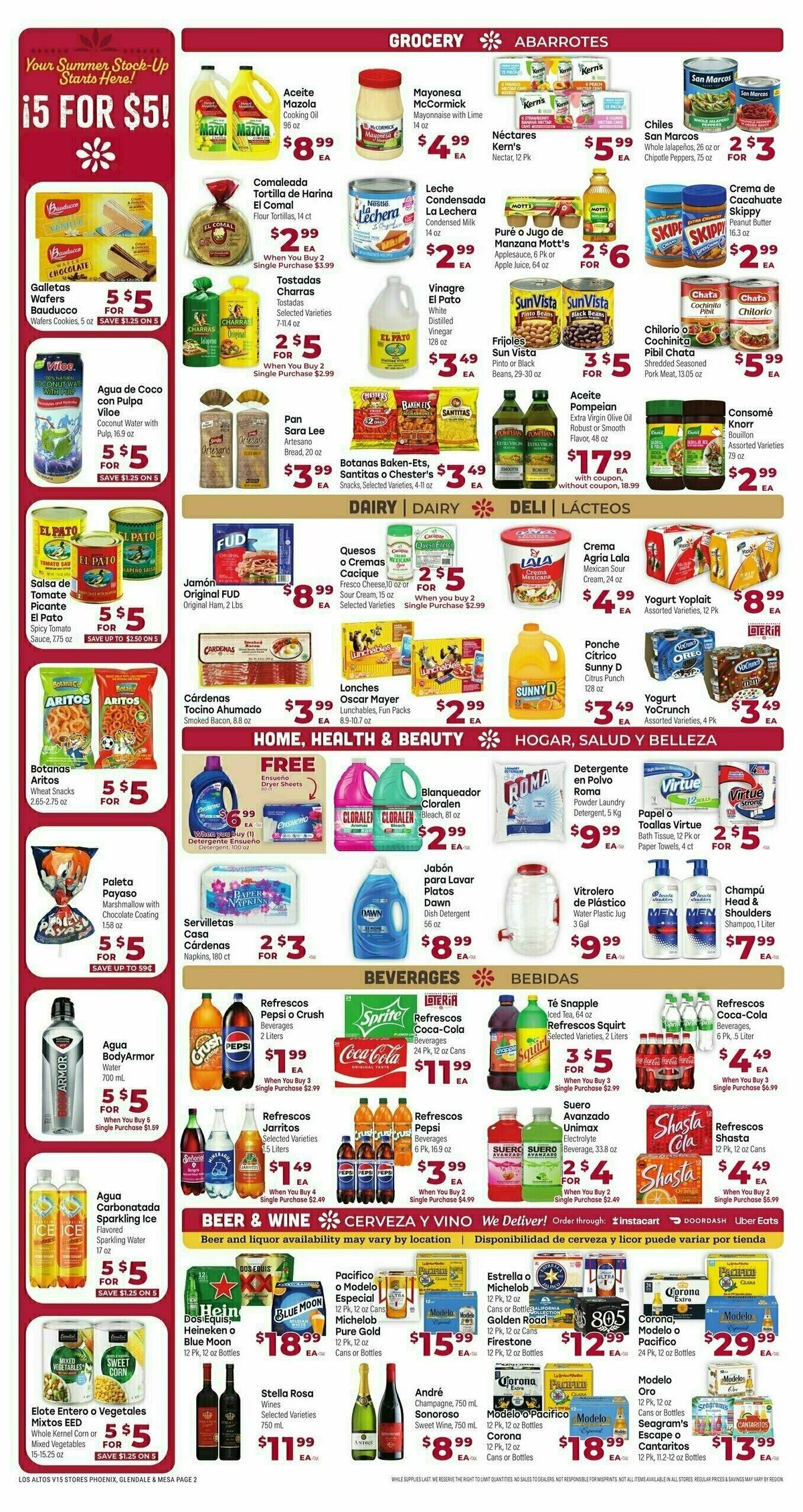 Cardenas Market Weekly Ad from July 9