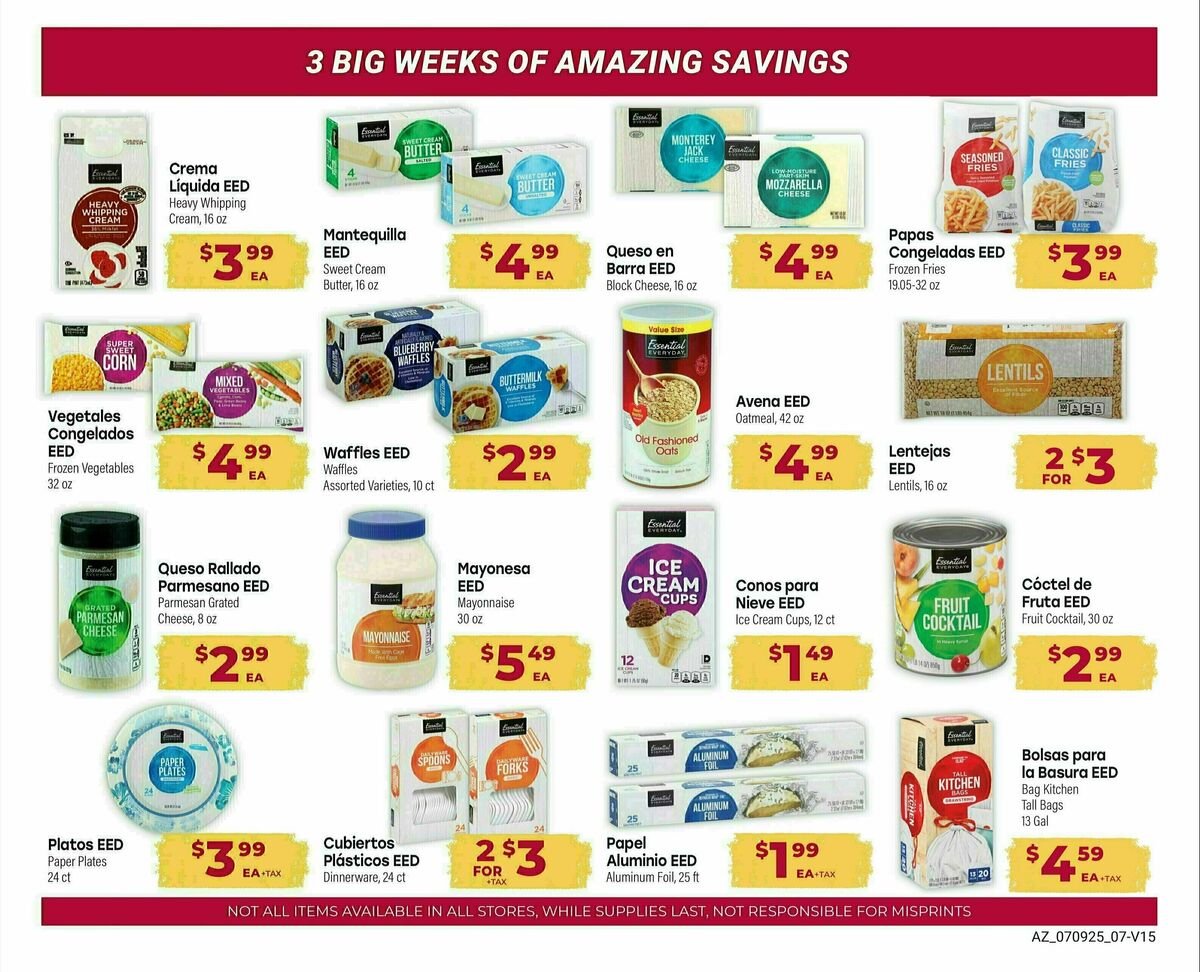 Cardenas Market Monthly Savings Guide Weekly Ad from July 9