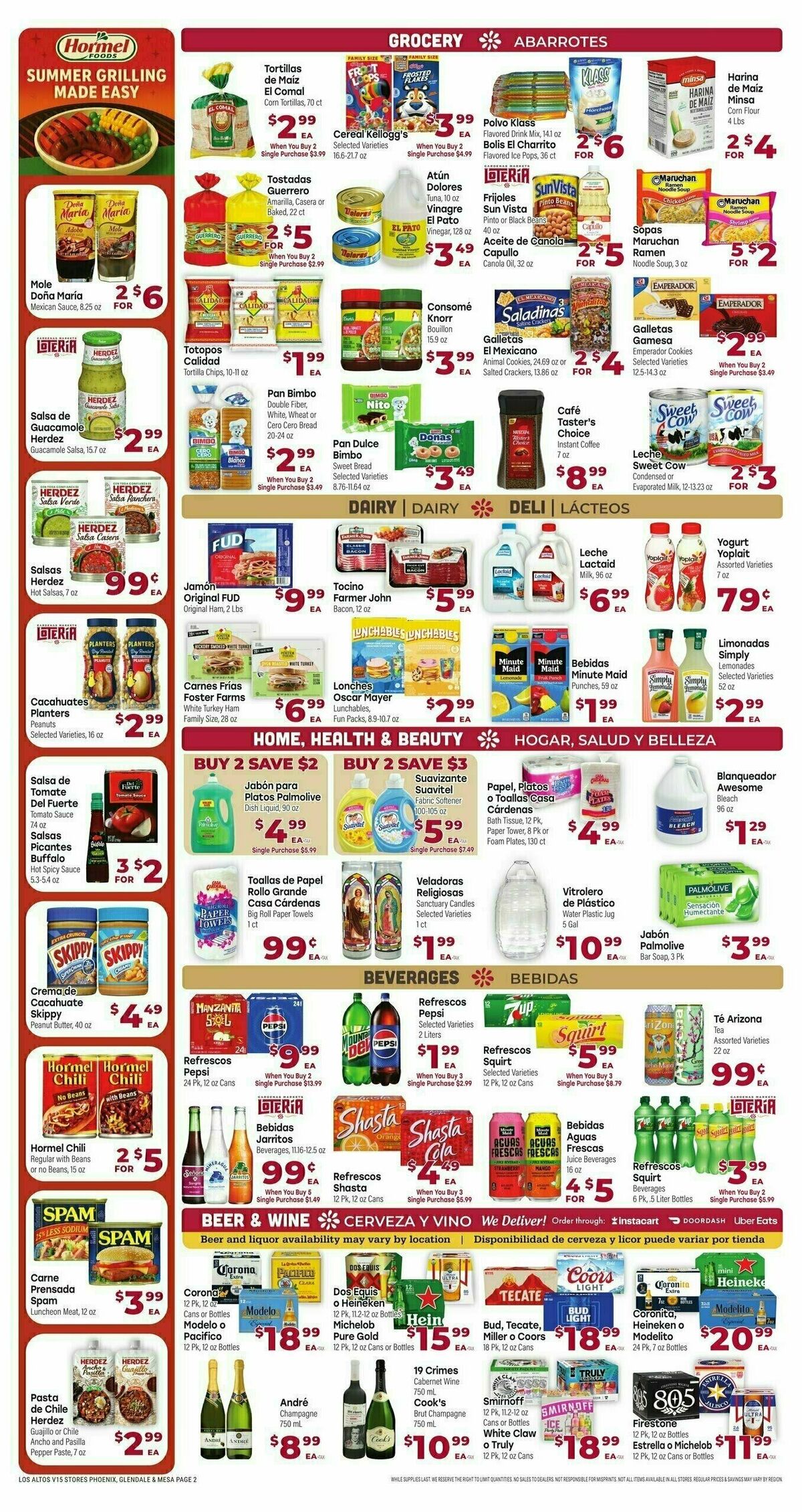 Cardenas Market Weekly Ad from July 30