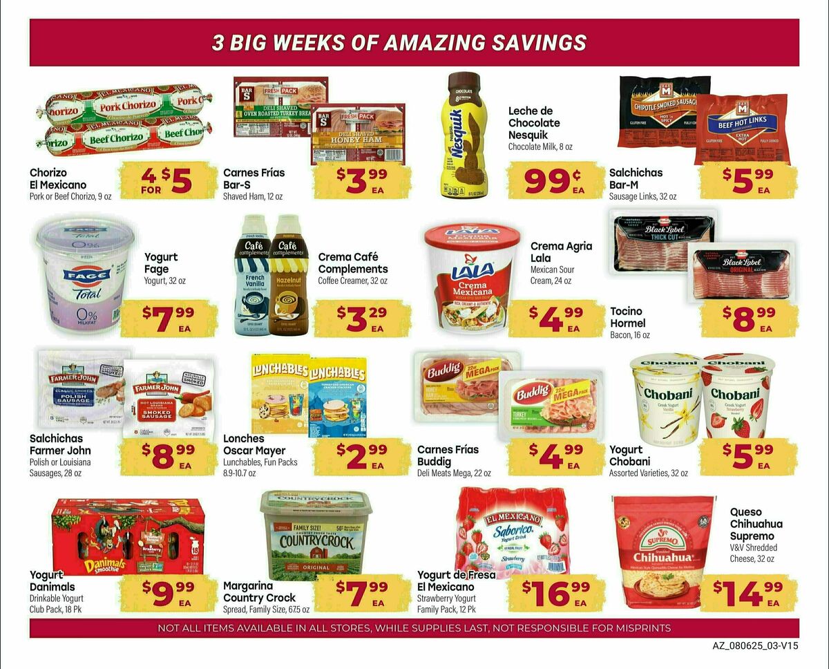 Cardenas Market August Savings Guide Weekly Ad from August 6