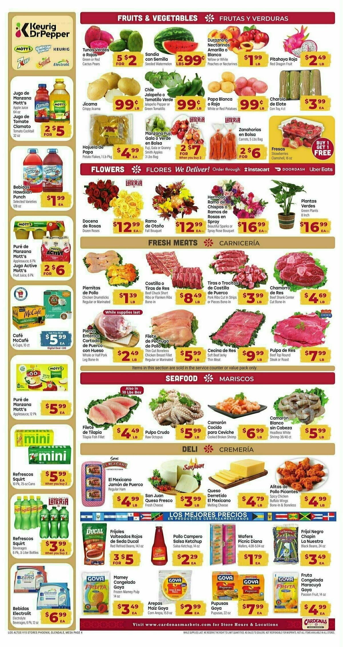 Cardenas Market Weekly Ad from August 13