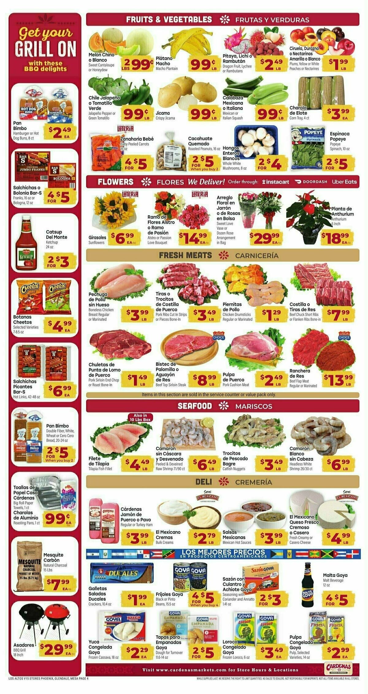 Cardenas Market Weekly Ad from August 20