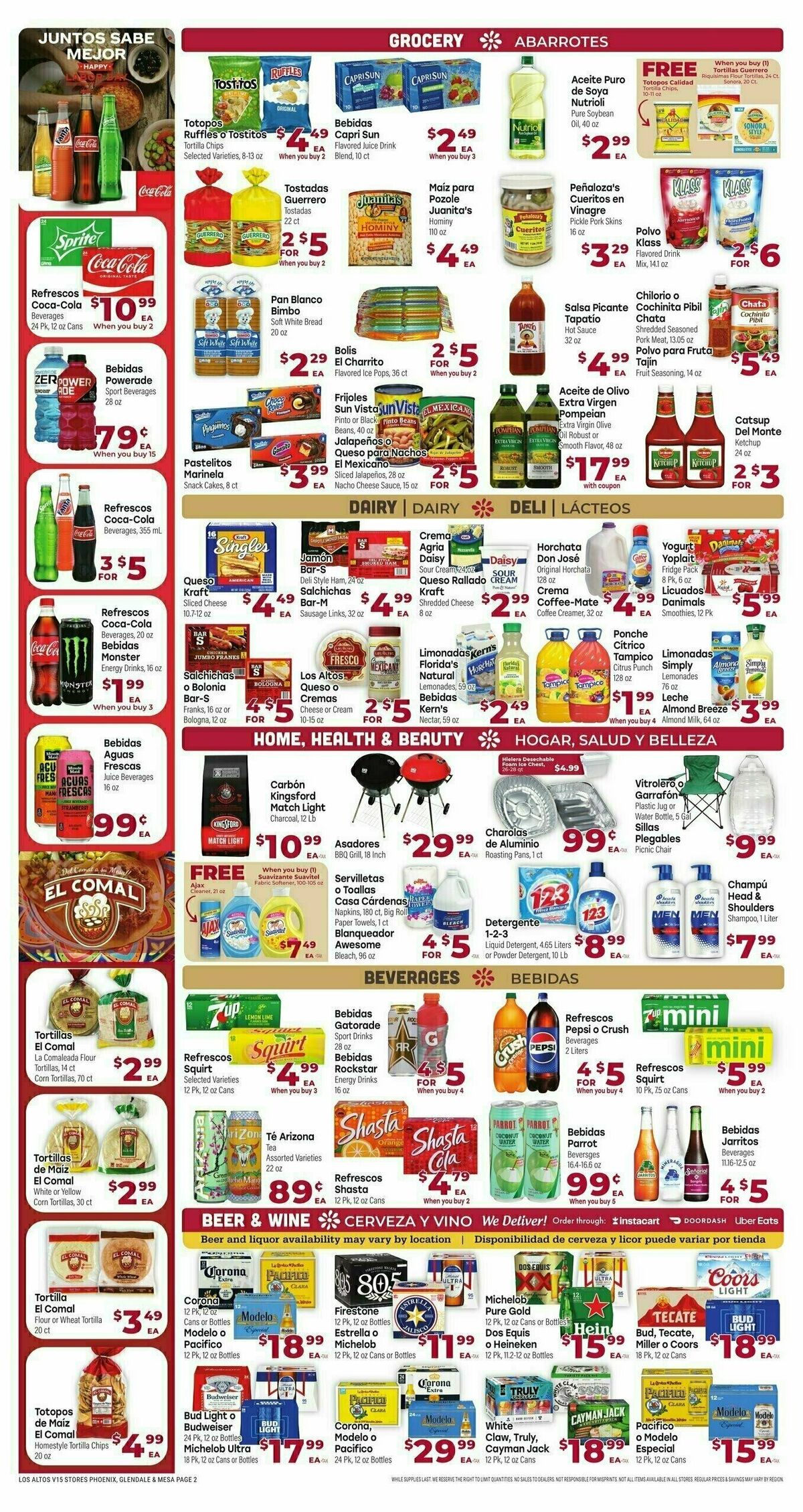 Cardenas Market Weekly Ad from August 27