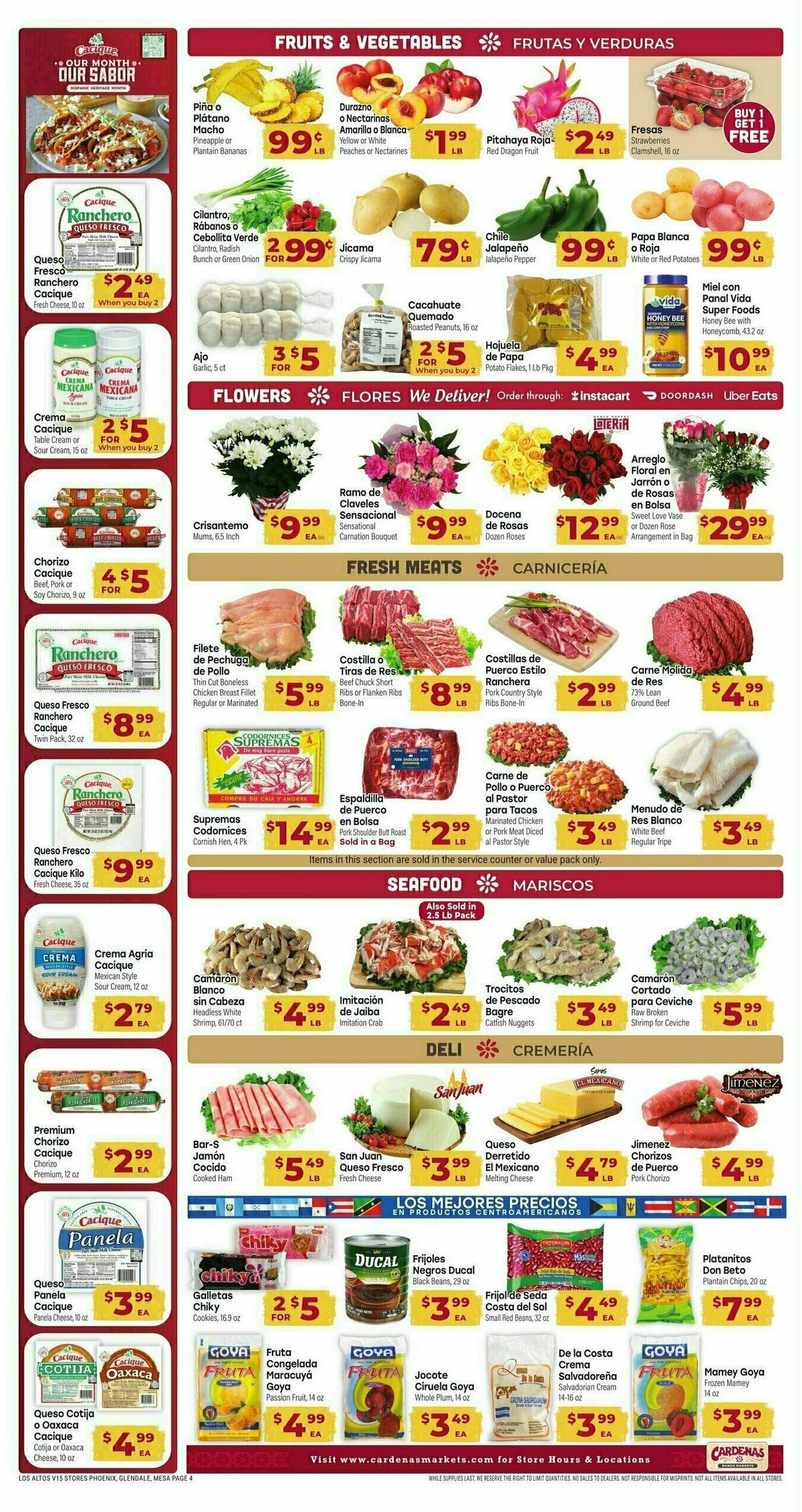 Cardenas Market Weekly Ad from August 27