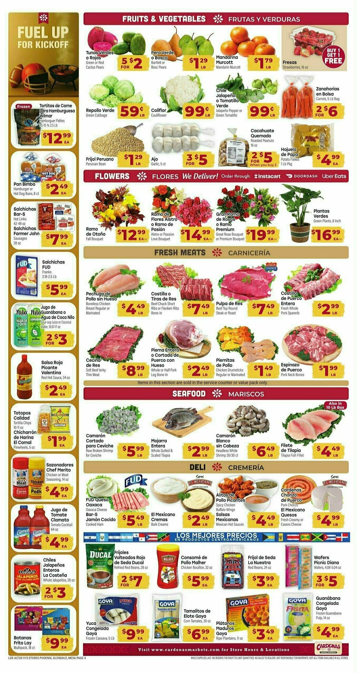 Cardenas Market Weekly Ad from September 3