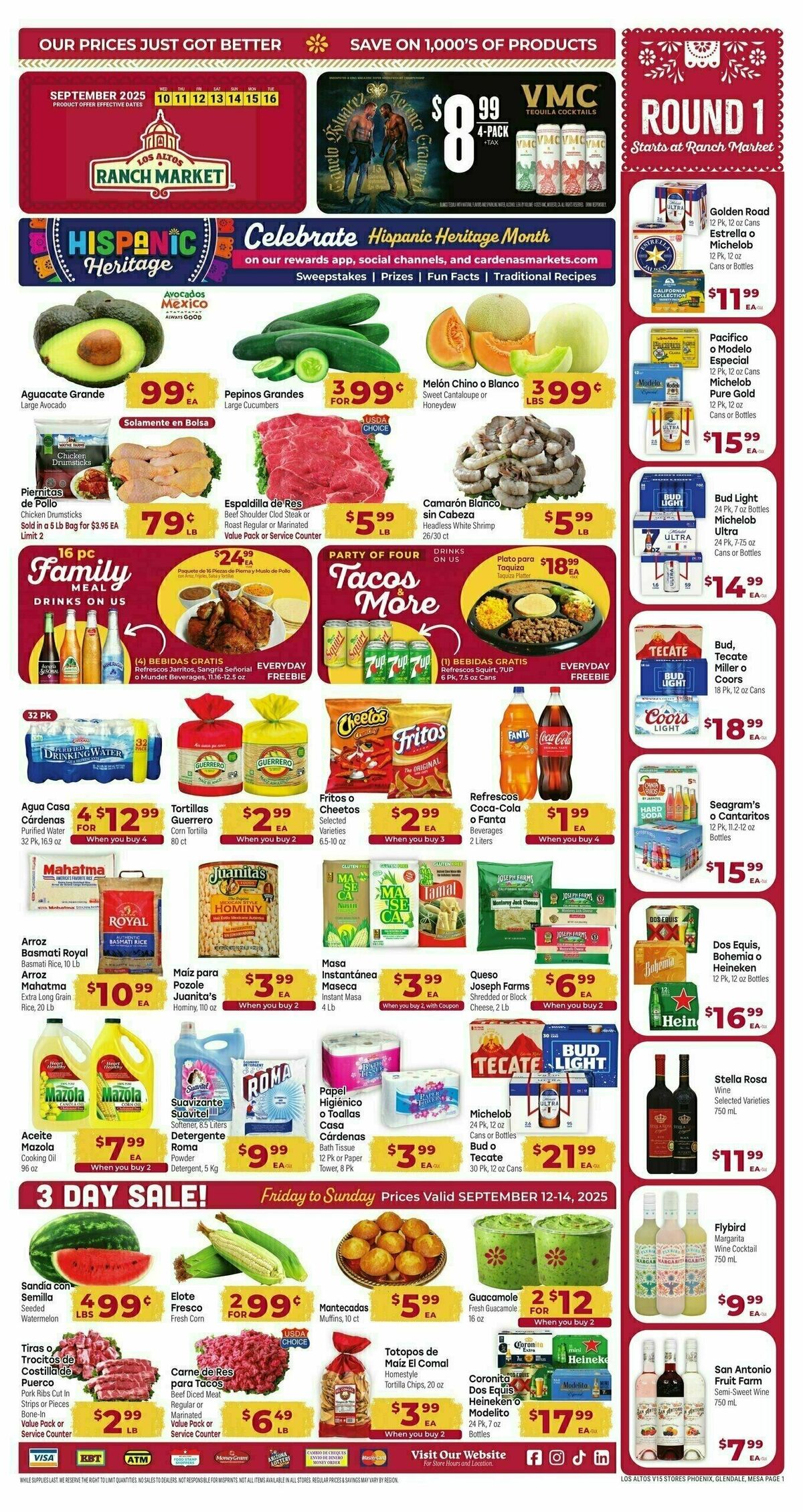 Cardenas Market Weekly Ad from September 10