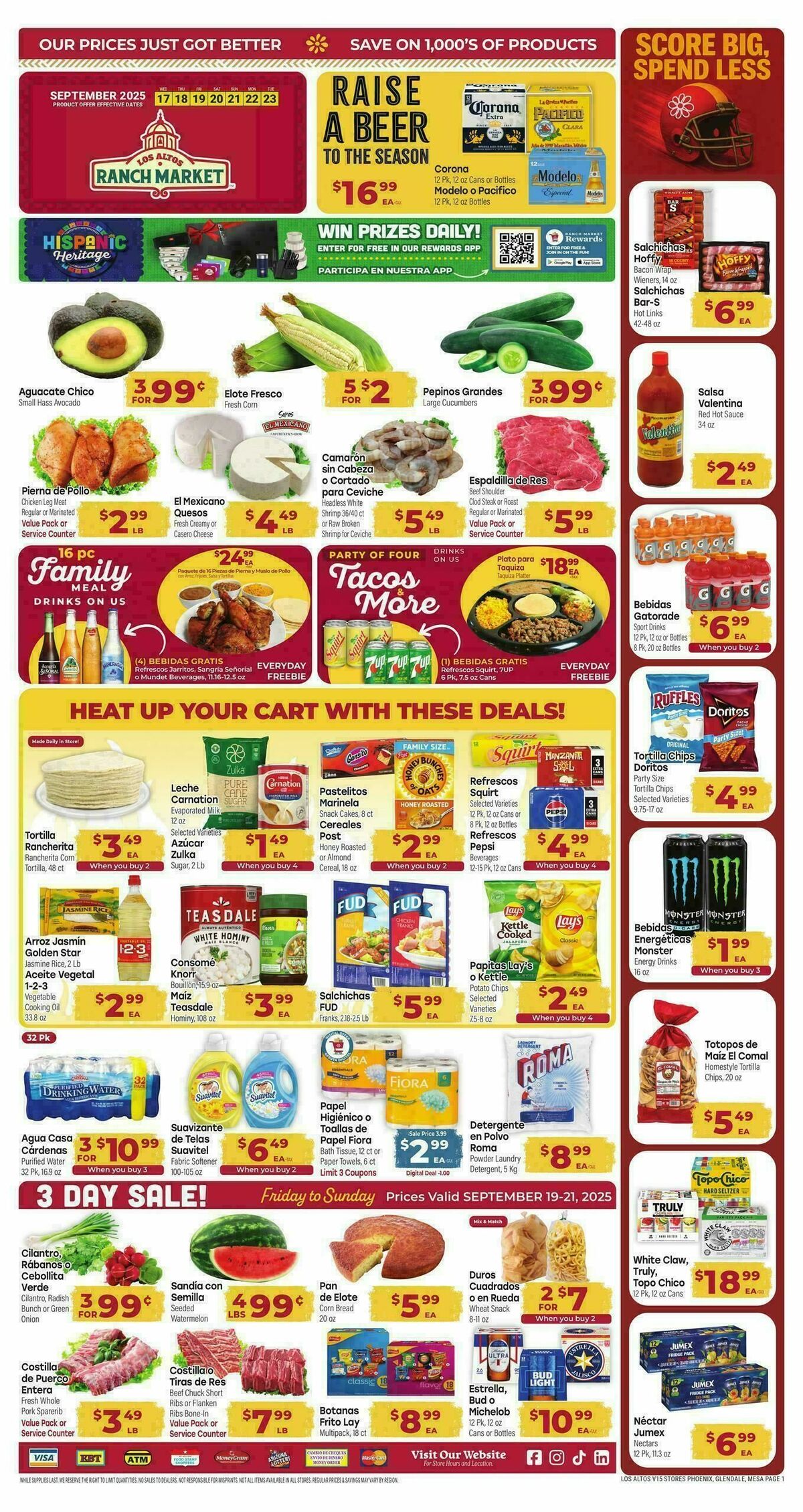 Cardenas Market Weekly Ad from September 17