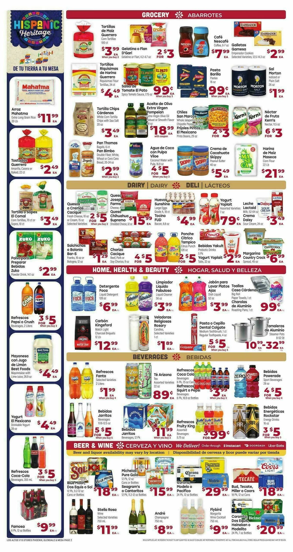 Cardenas Market Weekly Ad from September 17