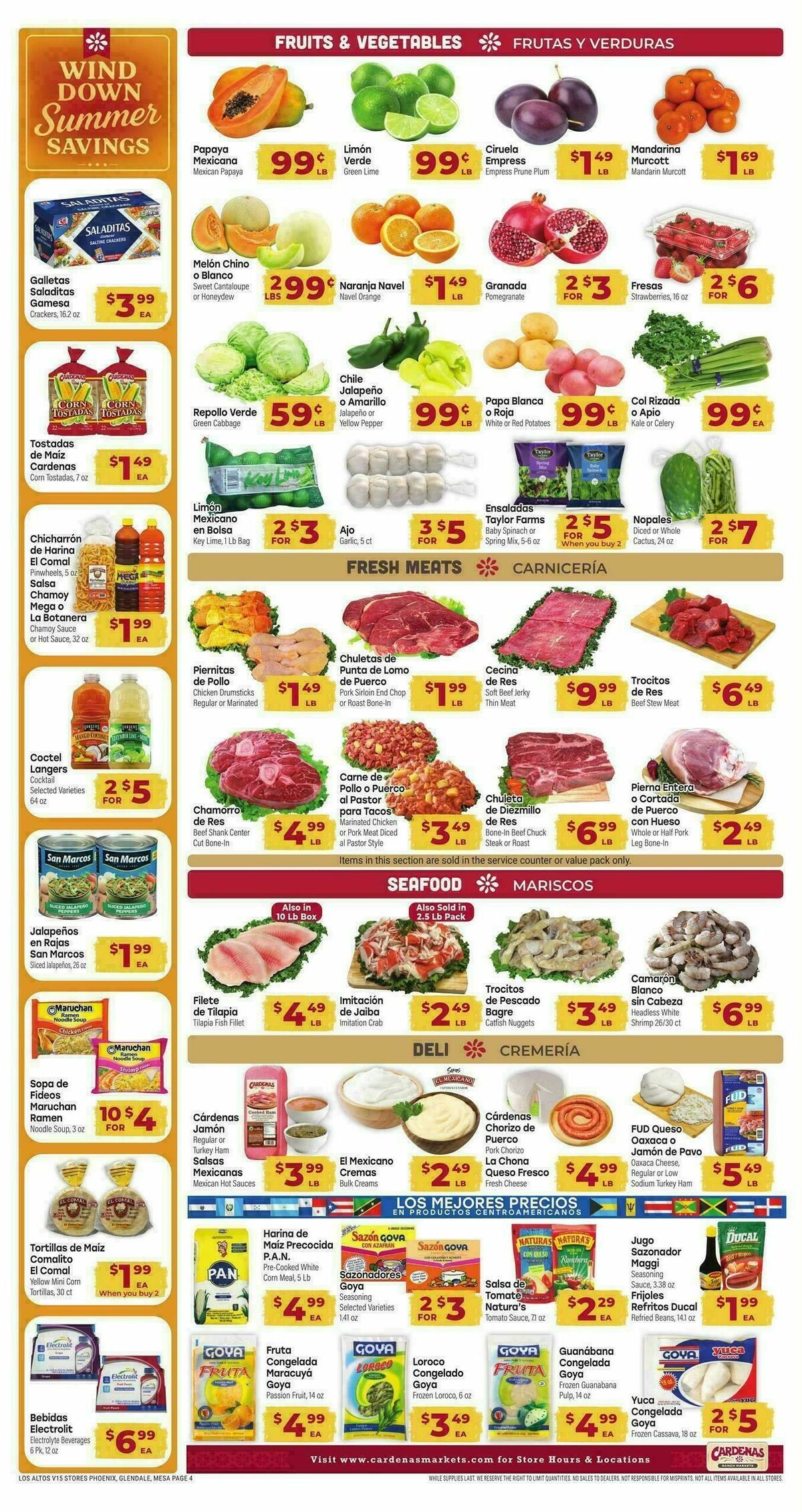 Cardenas Market Weekly Ad from September 17