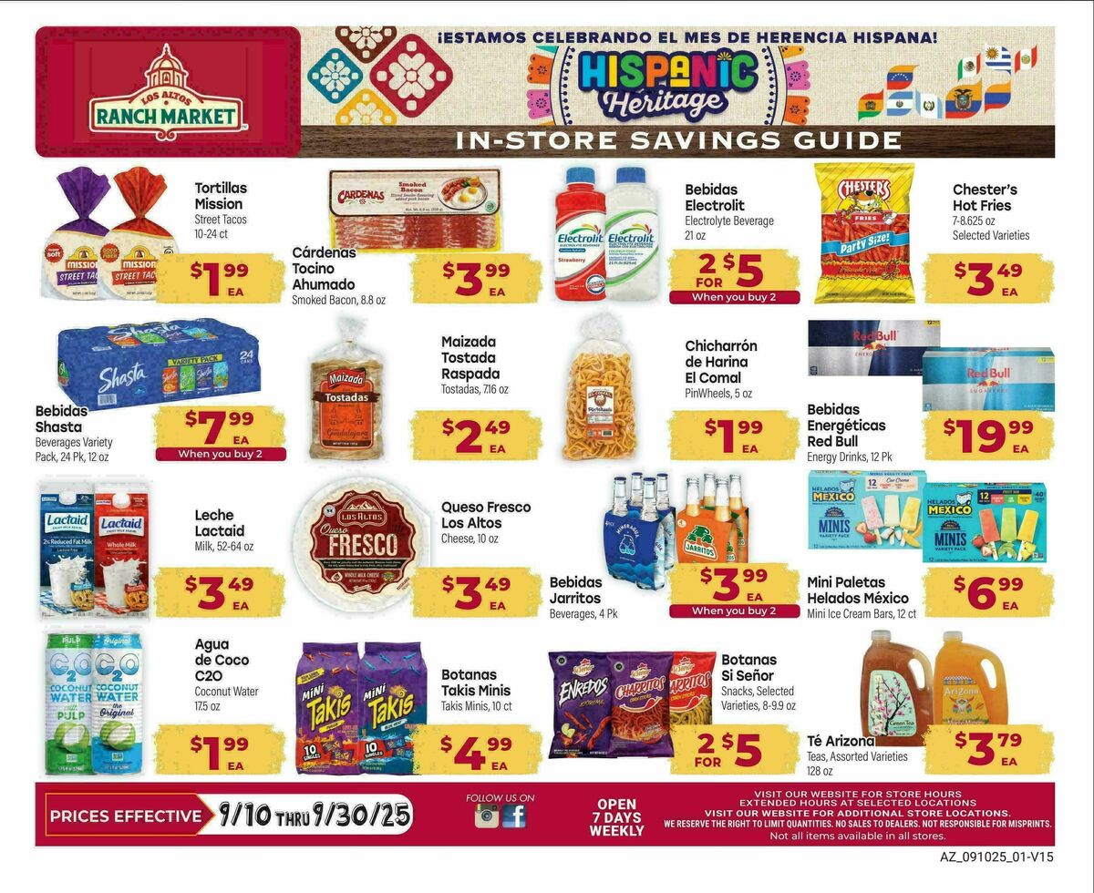 Cardenas Market September Savings Guide Weekly Ad from September 10