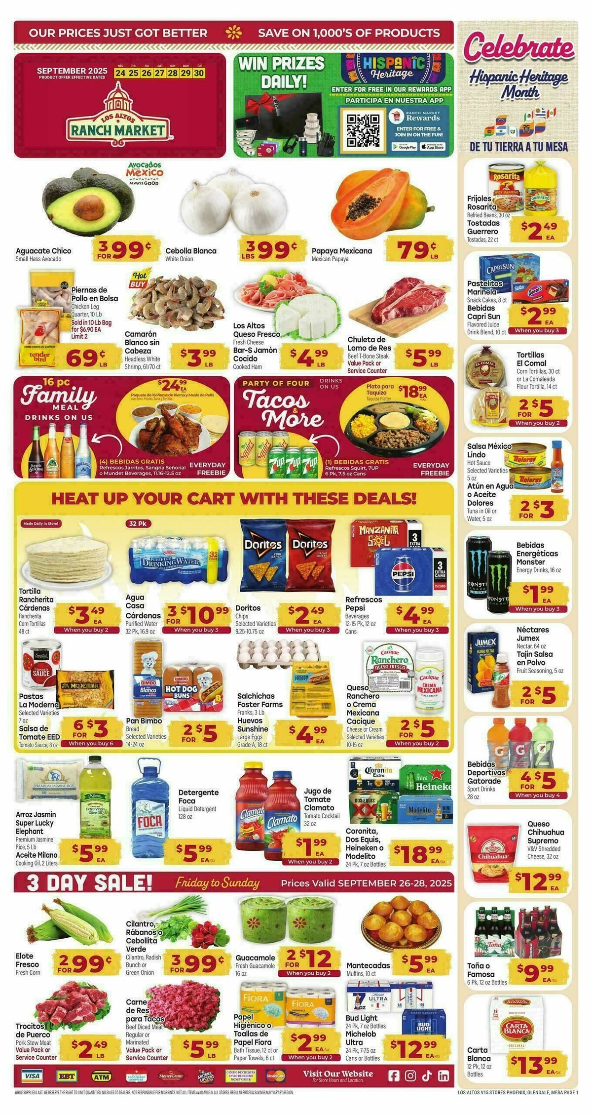 Cardenas Market Weekly Ad from September 24