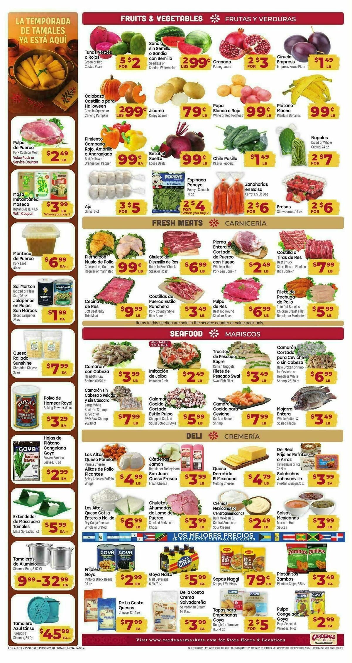 Cardenas Market Weekly Ad from September 24