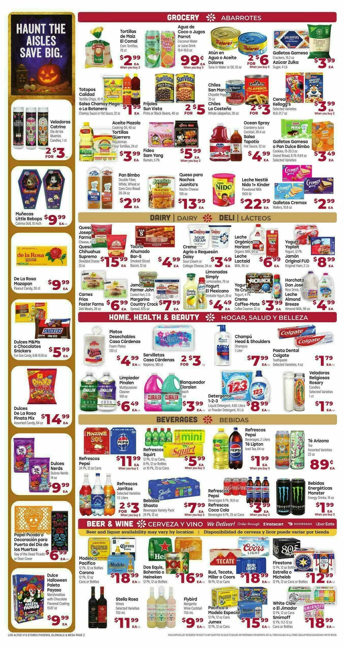 Cardenas Market Weekly Ad from October 1