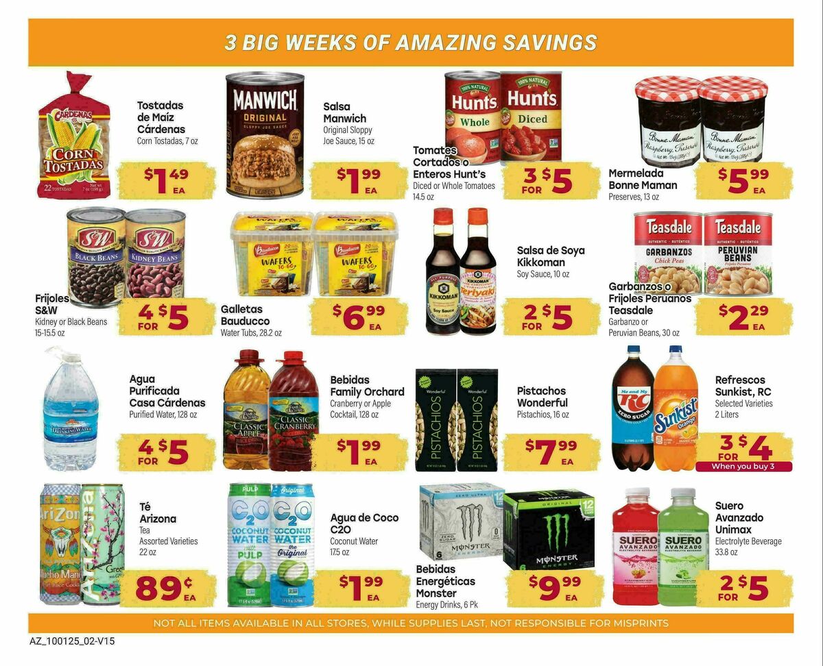 Cardenas Market October Savings Guide Weekly Ad from October 2