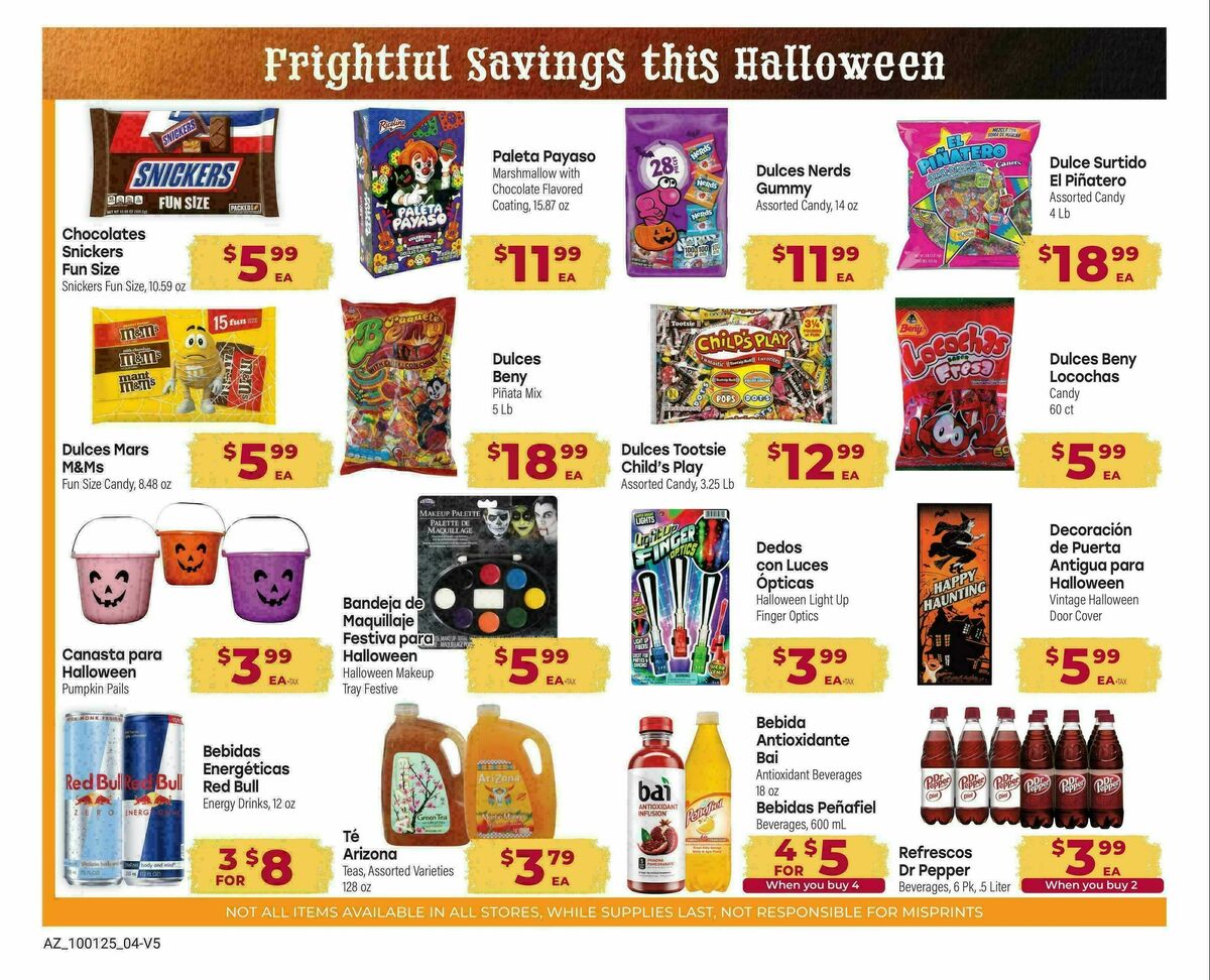 Cardenas Market October Savings Guide Weekly Ad from October 2