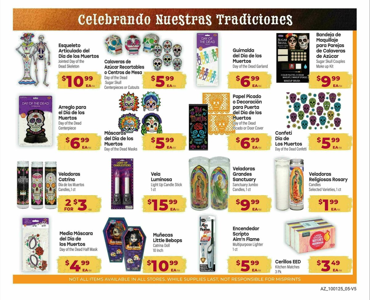 Cardenas Market October Savings Guide Weekly Ad from October 2