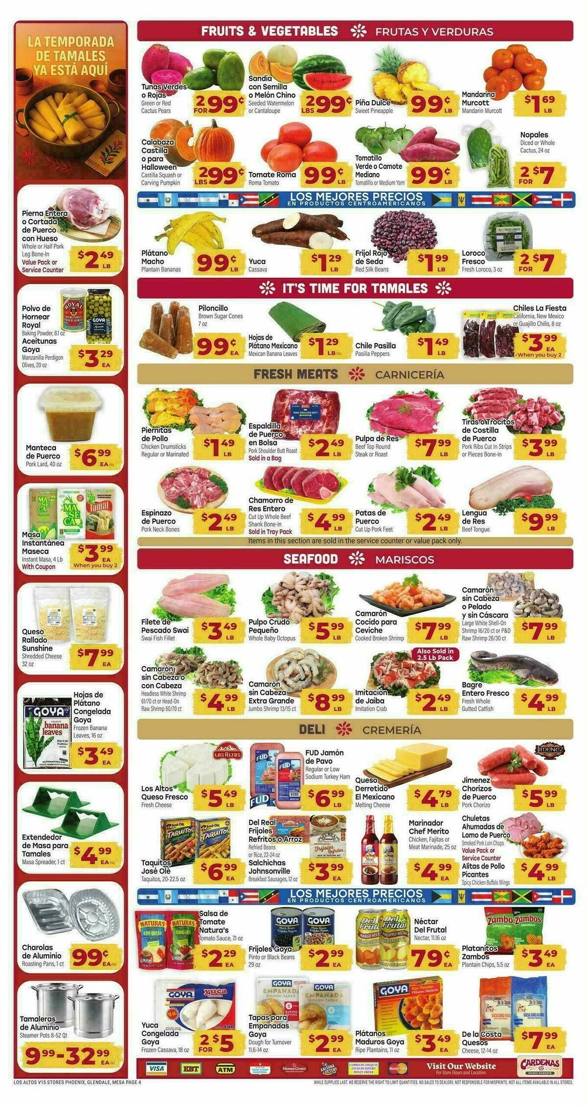 Cardenas Market Weekly Ad from October 8