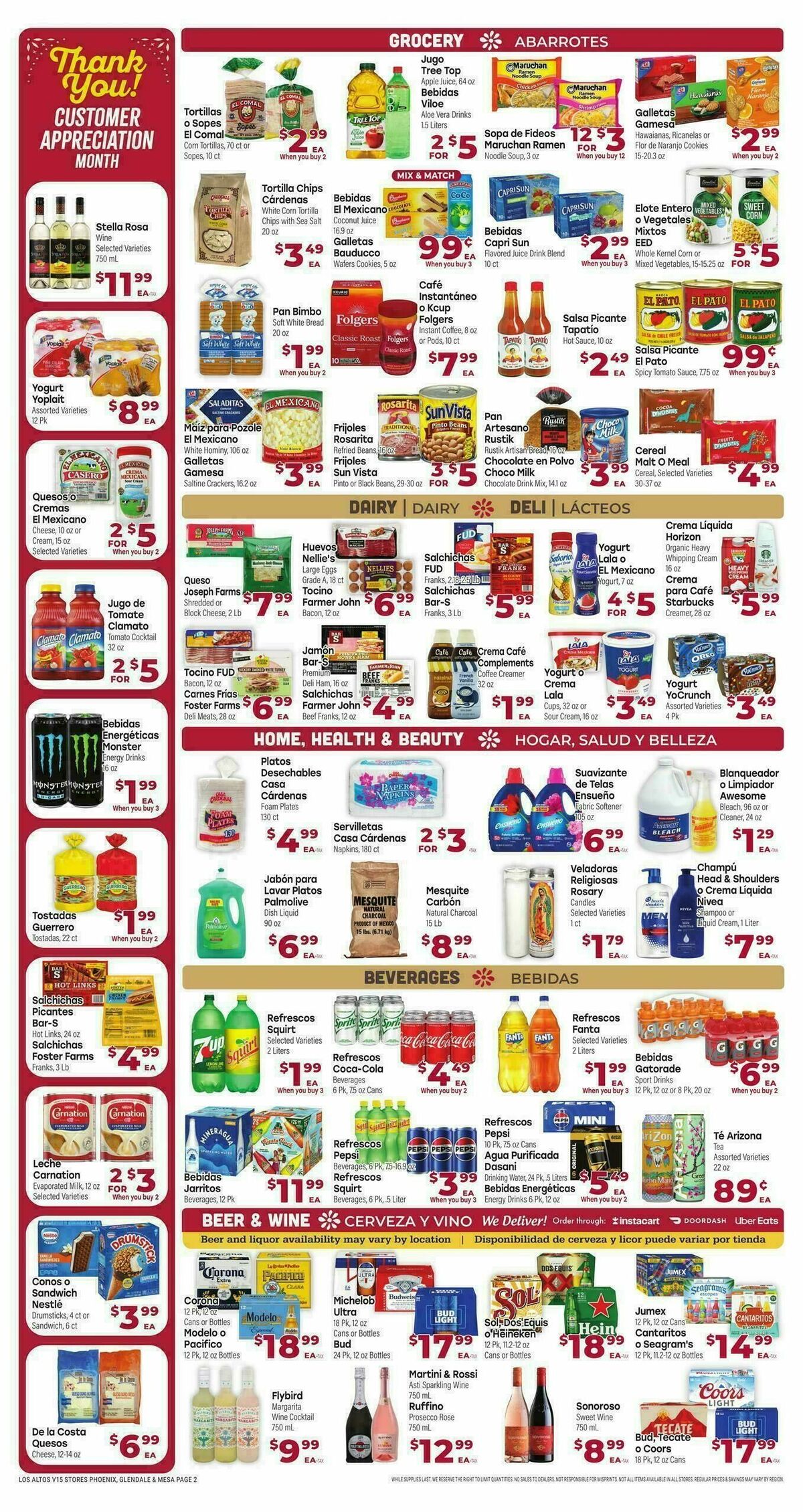 Cardenas Market Weekly Ad from October 15